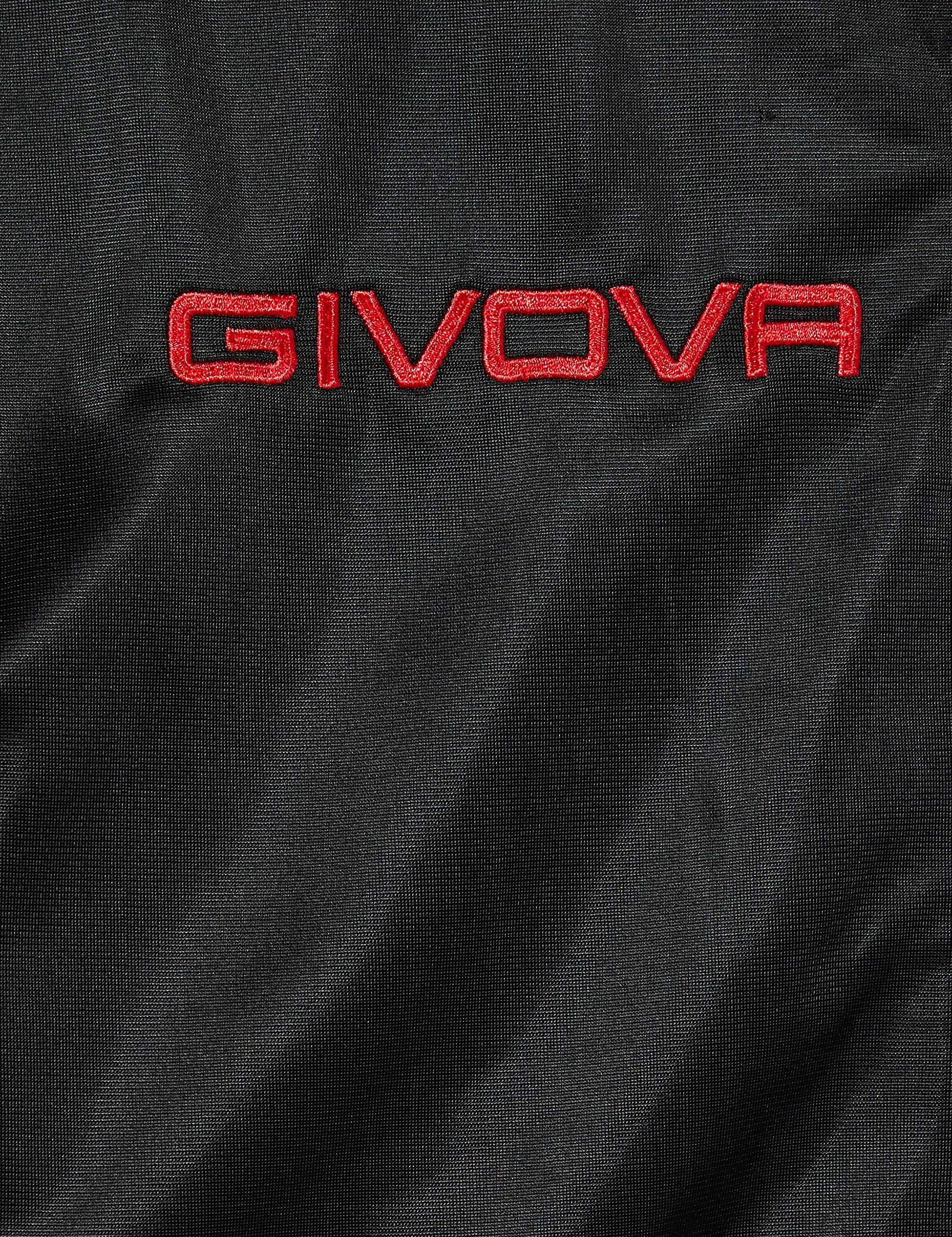 Givova Tr033 Jumpsuit czarno-czerwony 5XS