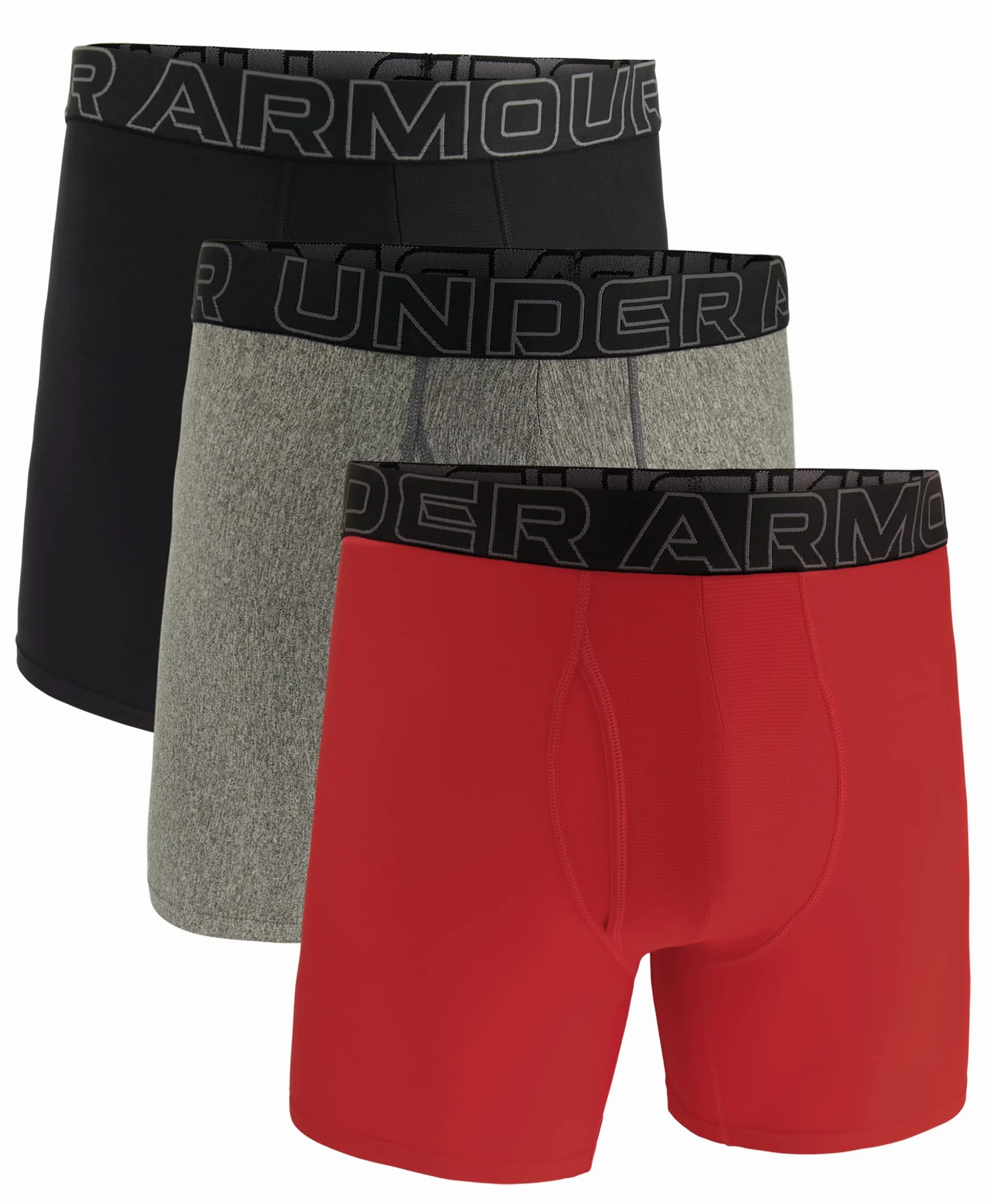 Under Armour Performance Tech Mesh Print Singles Męskie bokserki 15 cm