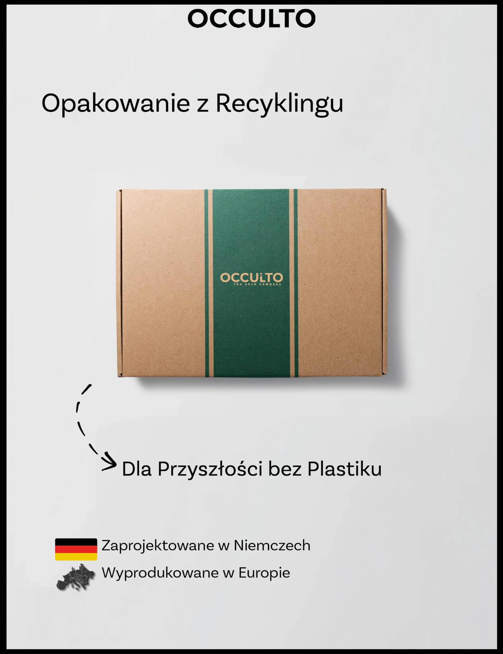 Occulto Skarpety Tenisowe Damski & Męskie 3 pak (model: Leo)