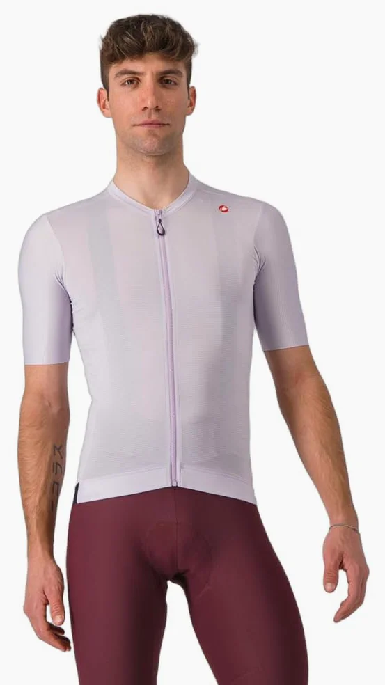 CASTELLI Espresso koszulka techniczna męska, Mglisty fiolet/ciemnoszary, 3XL