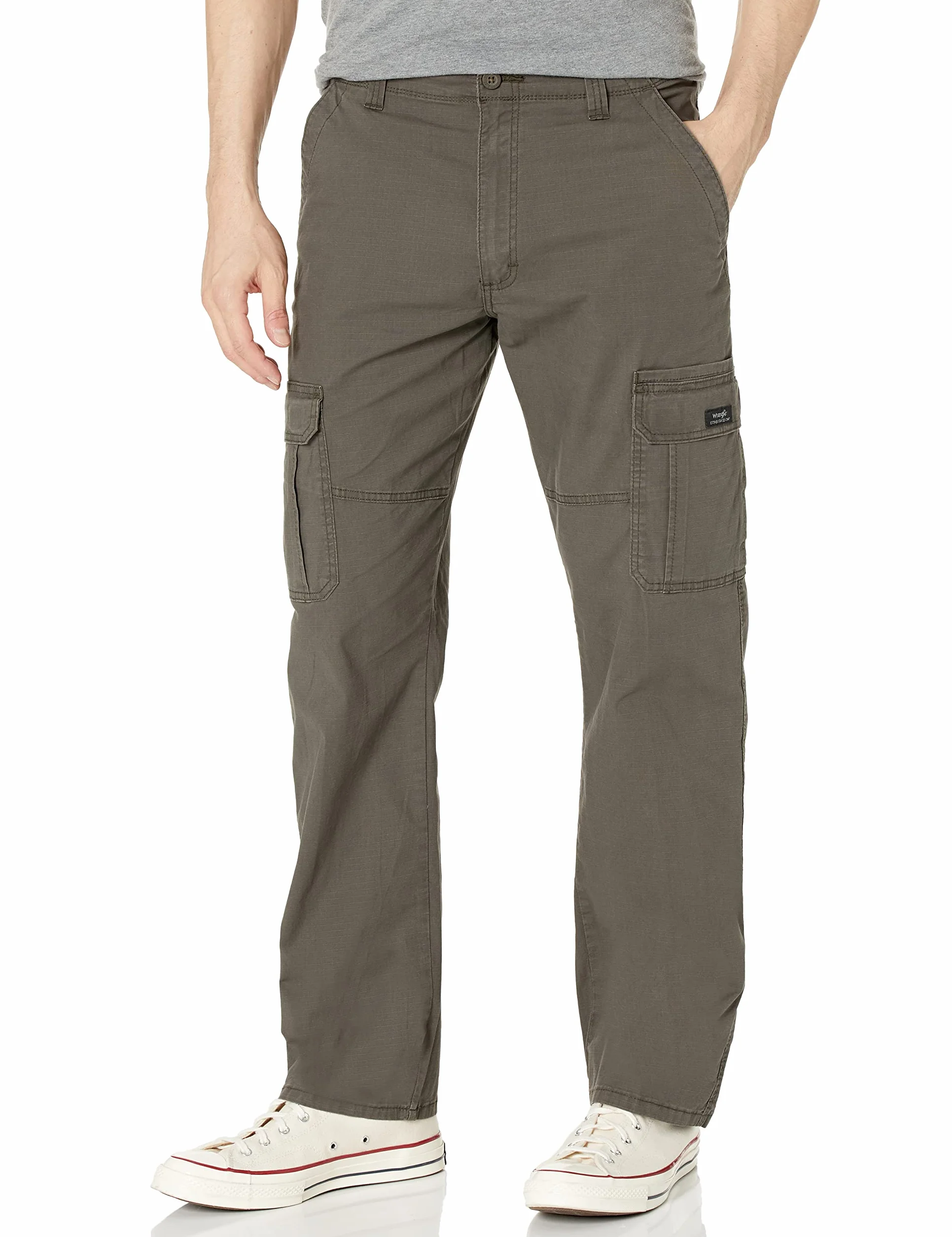 Wrangler Authentics Relaxed Fit Stretch Cargo Pant Spodnie Męskie