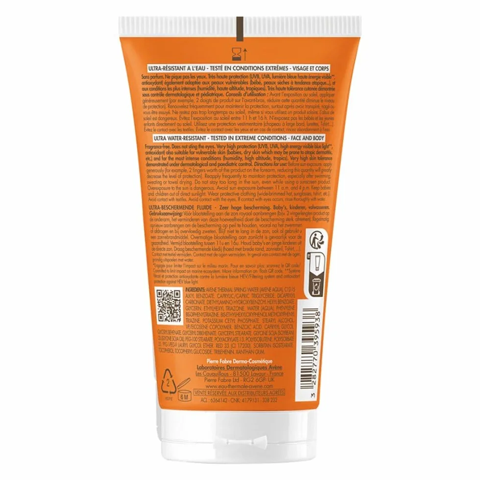 EAU THERMLE AVENE INTENSE PROTECT SPF 50+ 150 ml, nowy pakiet