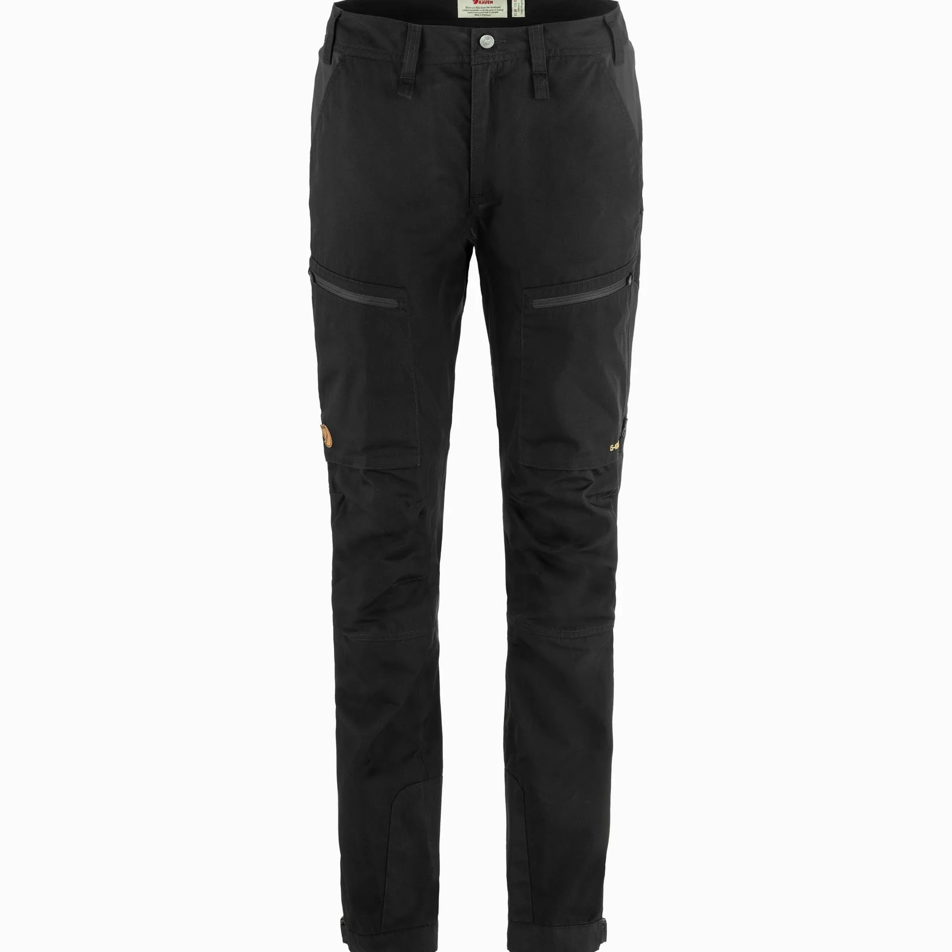 FJALLRAVEN 89583S-550 Abisko Lite Trekking TRS W Szorty damskie czarne, rozmiar 46