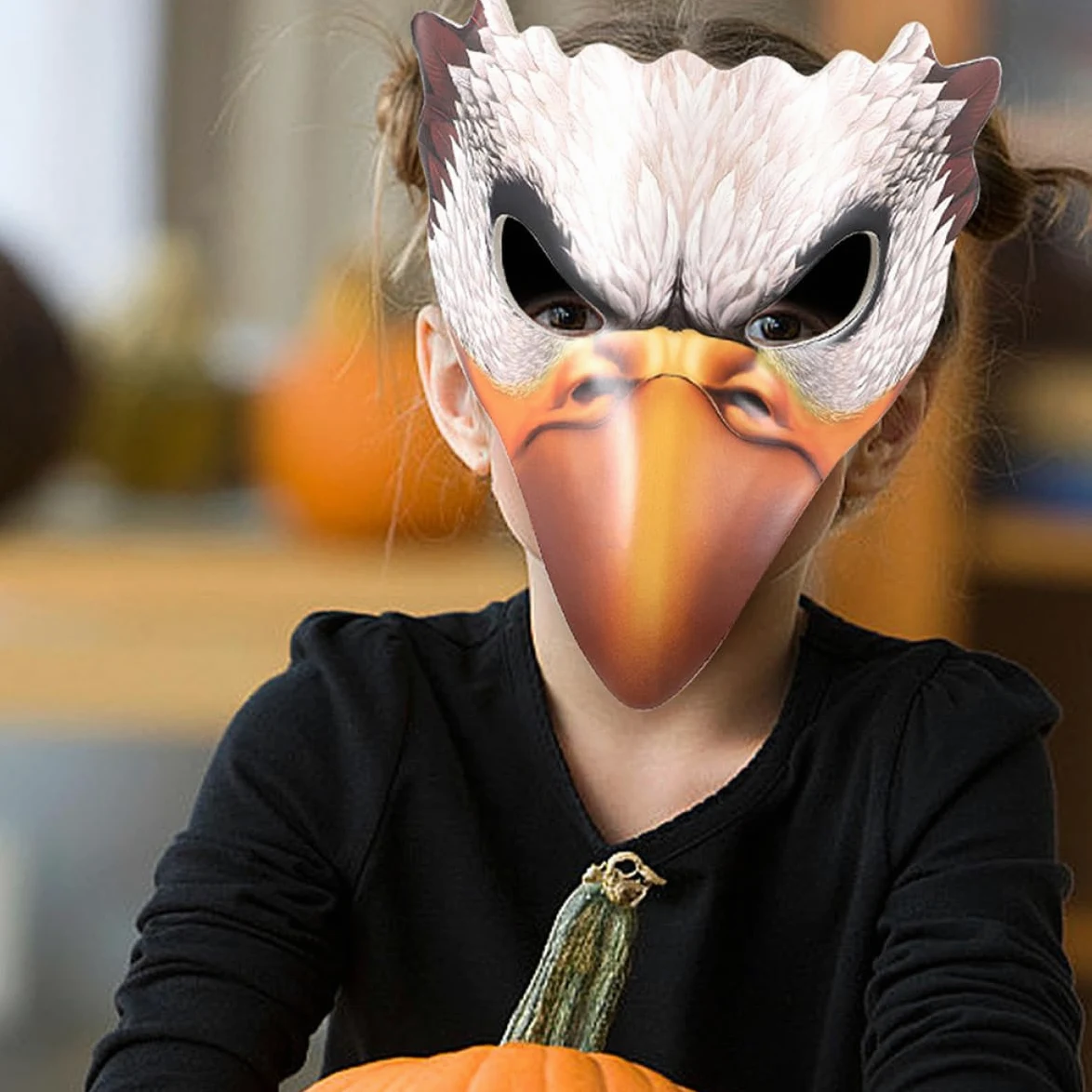 4 sztuki maski zwierzęce, półmaska dla kobiet, maskarada, maska na imprezę, Halloween, maskarada, maskarada, maskarada, maskarada, maska dla ptaków, 4 sztuki