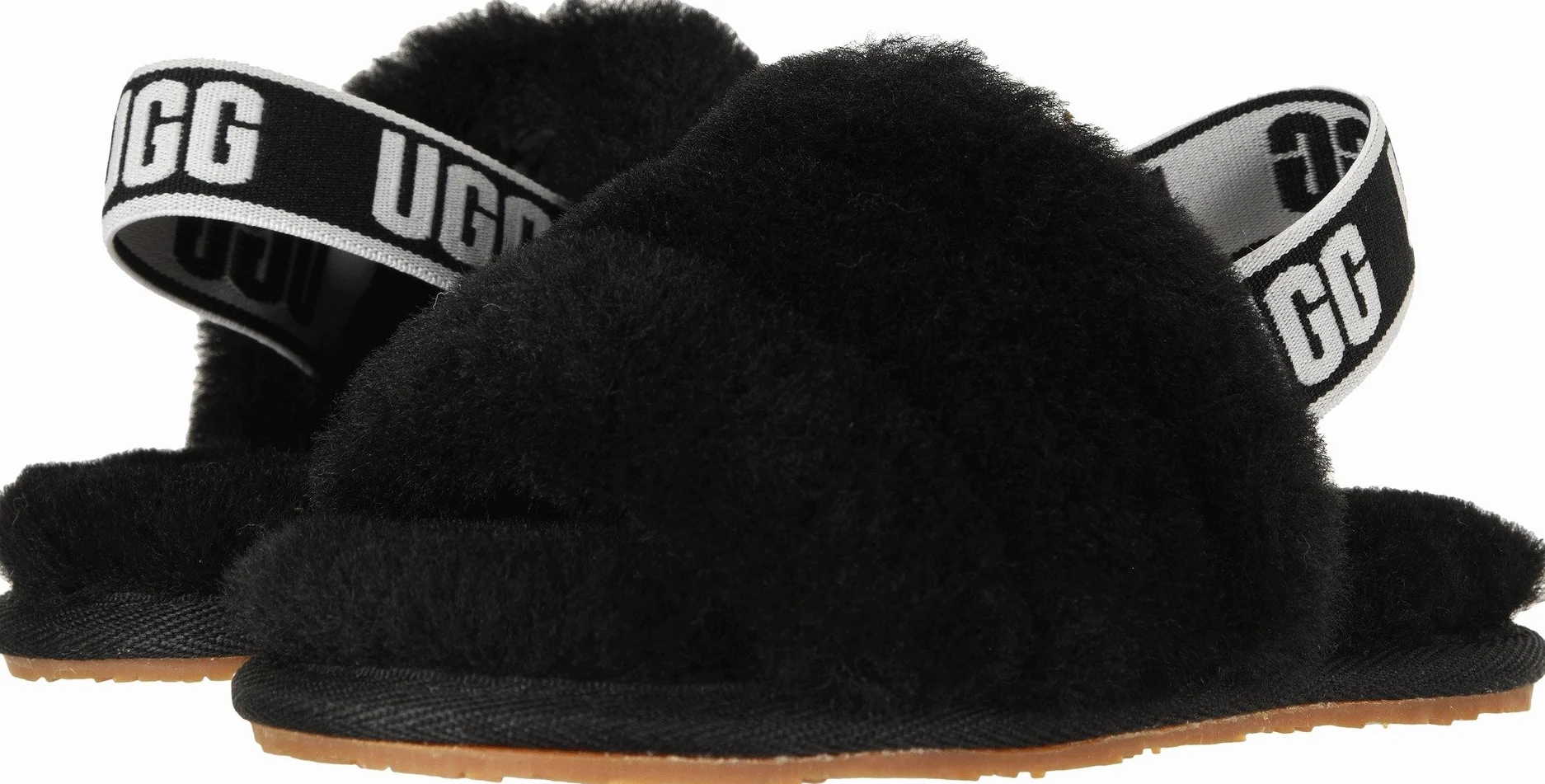 UGG Uniseks - dzieci FLUFF YEAH SLIDEKapcie