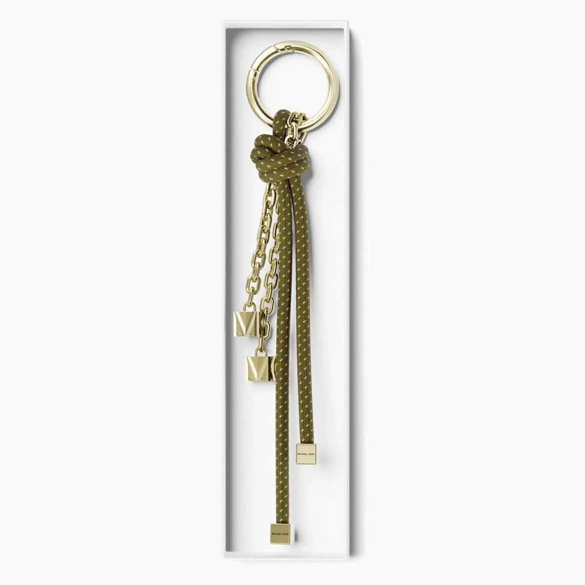 Michael Kors SPECKLED CORD CHARM APPLE