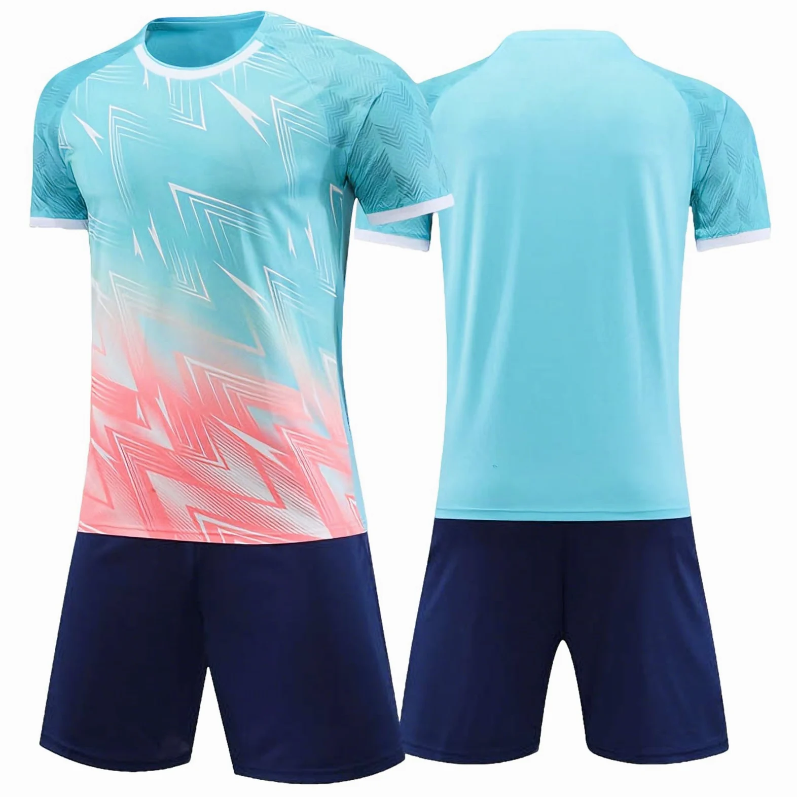 Zestaw piłkarski dla dzieci, chłopięcy, koszulka piłkarska, szybkoschnąca siateczka, oddychające szorty i T-shirty, strój treningowy do piłki nożnej, strój szkolny, dres treningowy, stroje