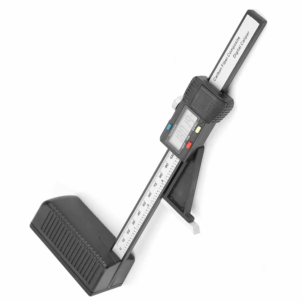ANGGREK Cyfrowy wysokościomierz, zestaw do budowania, zakres pomiarowy 0-150 mm, cyfrowe precyzyjne wysokości osłony, miernik głębokości z podstawą magnetyczną