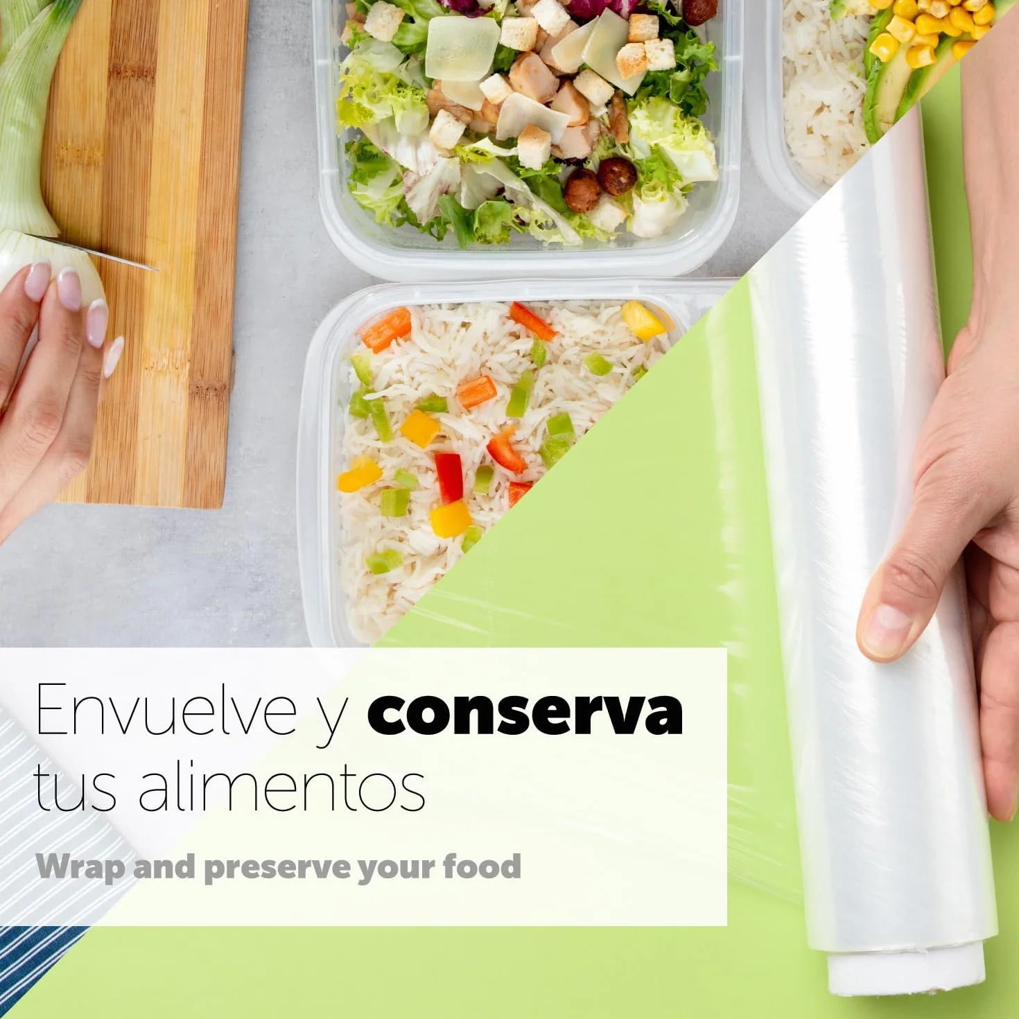 Film Transparente Alimentario, Film Transparente, Papel Film para Alimentos, Film Transparente PVC Resistente, Rollo Film Cocina 30cm x 200m, Film Industrial Cocina · m-office (30x200, 1u)