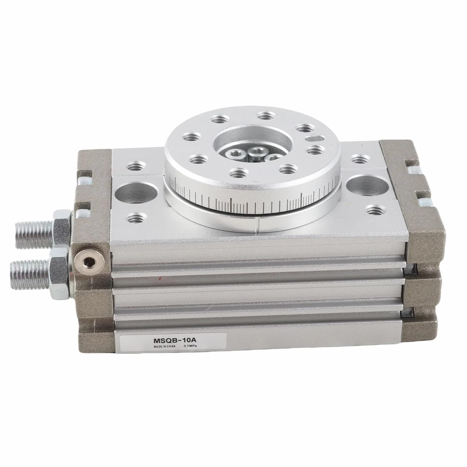 Obrotowy Siłownik Pneumatyczny 180 Stopni typu SMC Obrotowy Siłownik Pneumatyczny 15 mm MSQB-10A 0~60 ° C