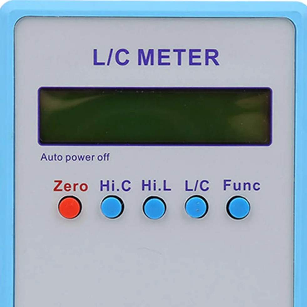 Miernik Indukcyjności i Pojemności LC200A, Multimetr Ręczny, Miernik Funkcji Korekcji z funkcją Kalibracji Online, Idealny do Testowania Przyrządów Elektronicznych i Laboratoriów Szkolnych