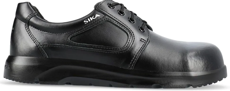 Sika 172201 Optimax S2 SRA buty sznurowane – idealne do hotelu/restauracji/sto?ówki, przemys?u farmaceutycznego i spo?ywczego, czarny - czarny - 41 EU