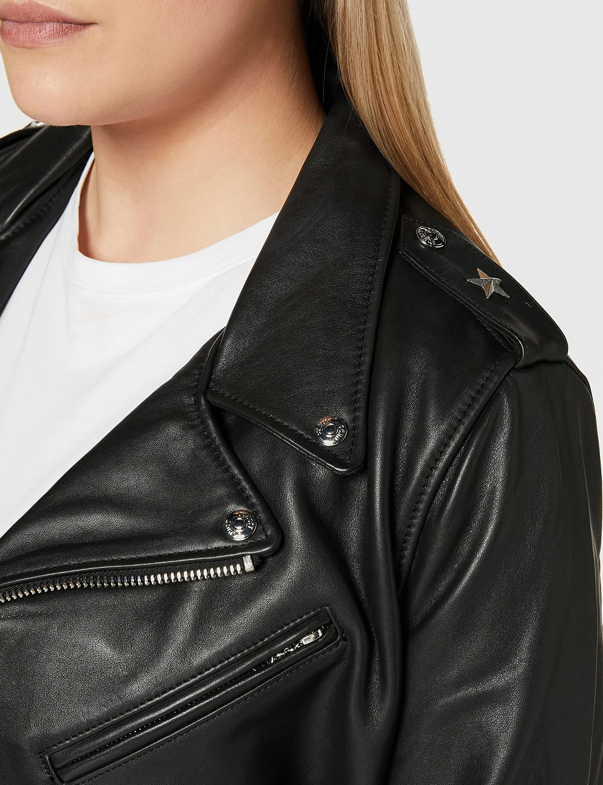 Schott NYC Skórzana kurtka Kobiety Lcw1637