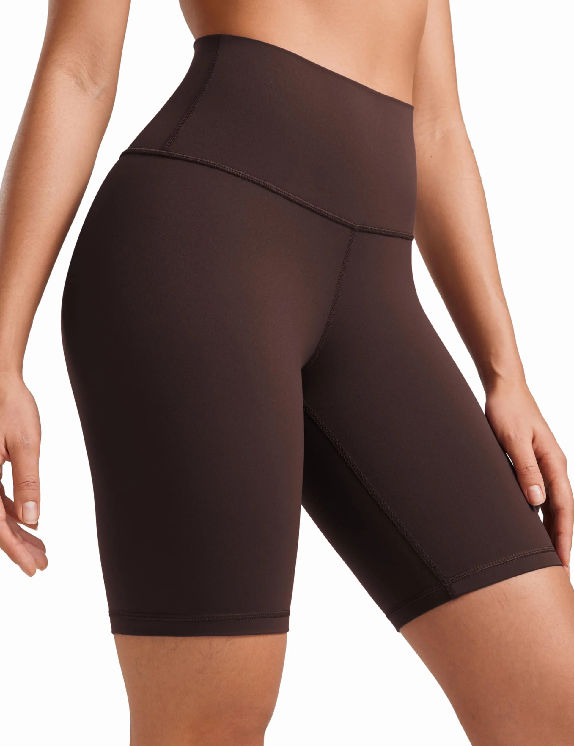 CRZ YOGA Damskie Szorty Motocyklowe Butterluxe 2.5"/4"/6"/8" - Szorty Do Jogi Z Wysokim Stanem Running Spandex Booty Shorts