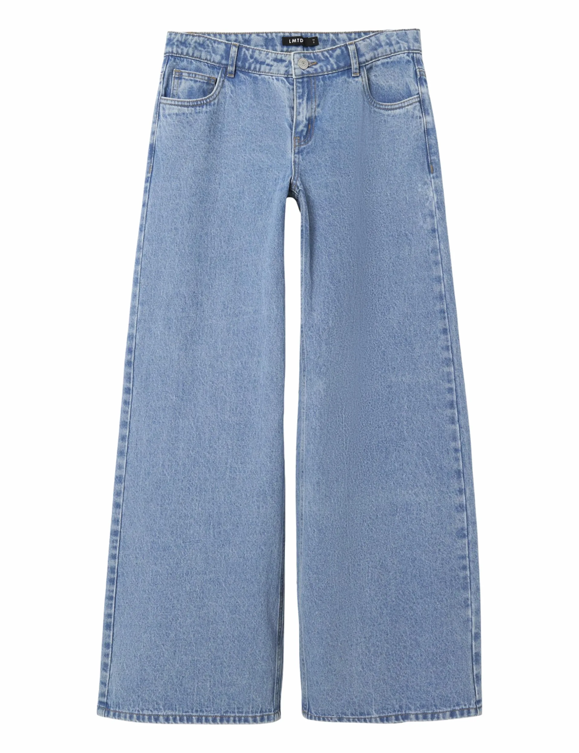 Nlfkizza DNM Lw Wide Pant Noos, jasnoniebieski (light blue denim), 128