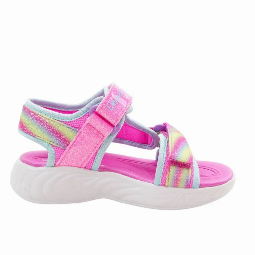 Skechers Dziewczynki 303107l PkmtSandał płaski