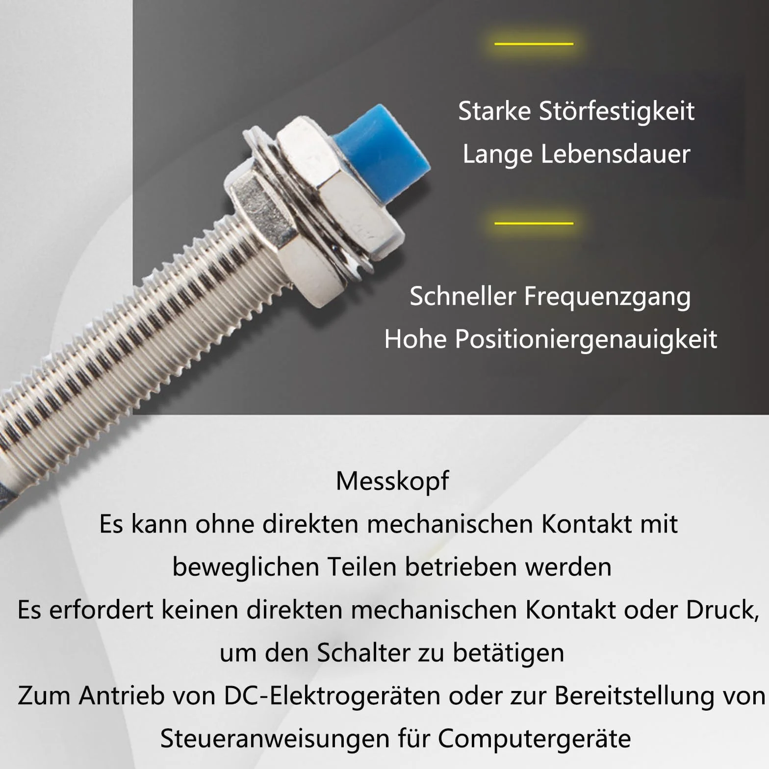 3 sztuki M8 indukcyjny czujnik zbliżeniowy, przełącznik nietyp tarczy LJ8A3-2-Z/BX detektor 2 mm 12-24 V DC 200 mA NPN indukcyjny przełącznik zbliżeniowy, 3 przewody