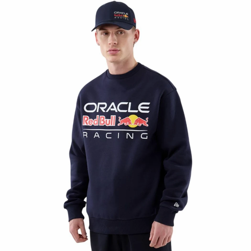 New Era Sweter RB Racing F1 Team Oversize Granatowy