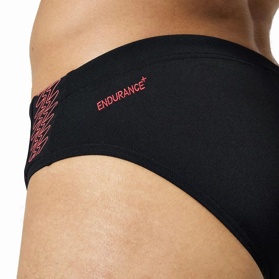 Speedo Krótkie Mężczyźni Hyperboom Splice Briefs |Quick Drying | Training | Fitness | Chlorine Resistant