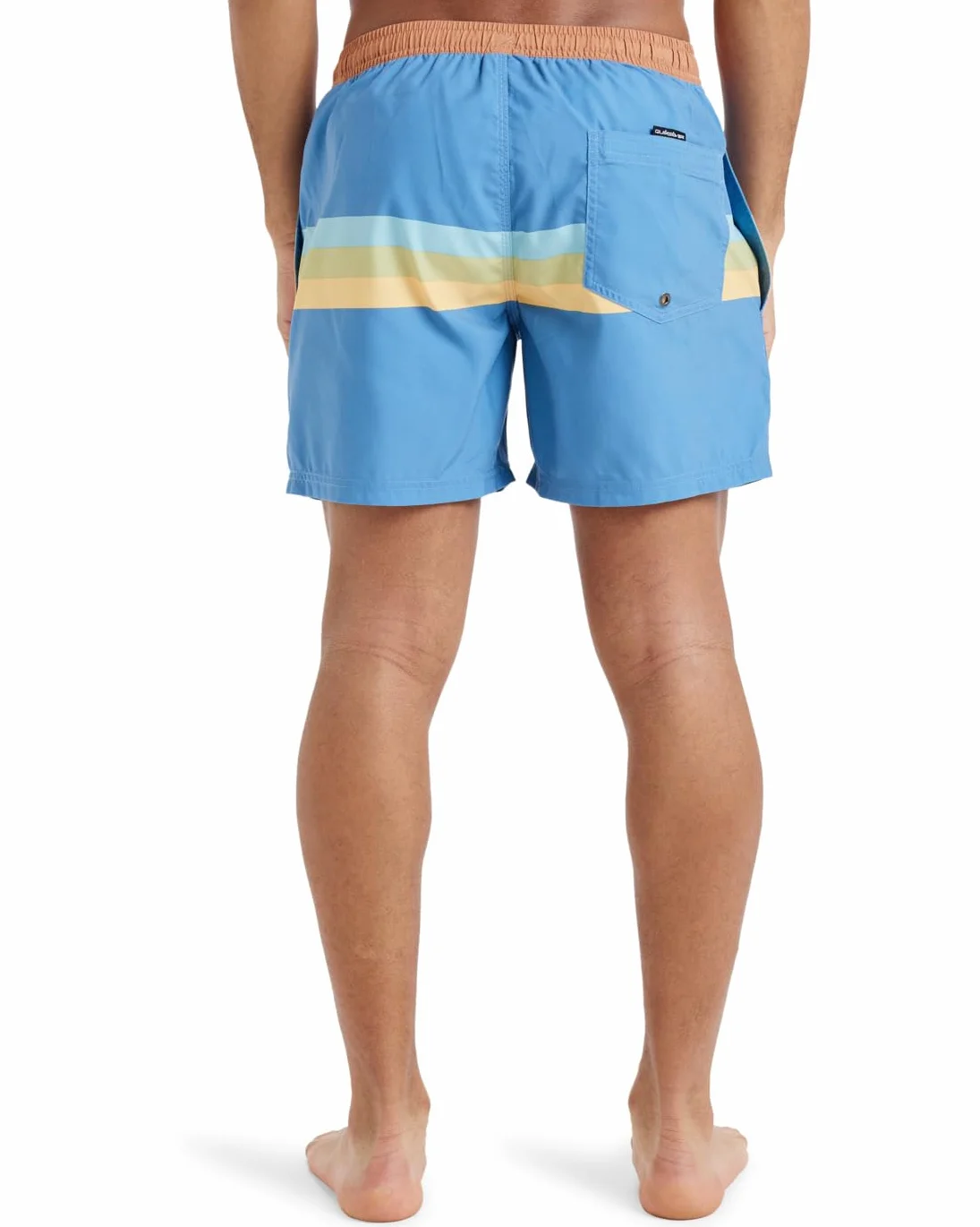 Quiksilver Boardshorts EVERYDAY STRAIGHT VOLLEY 15 męskie niebieskie S, Coronet niebieski pasek retro, S