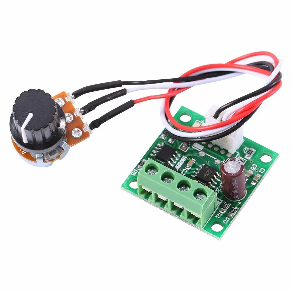 Regulator prędkości silnika PWM, niskie napięcie DC 1,8 V do 15 V 2A Mini regulator prędkości silnika DC Moduł sterujący silnikiem elektrycznym