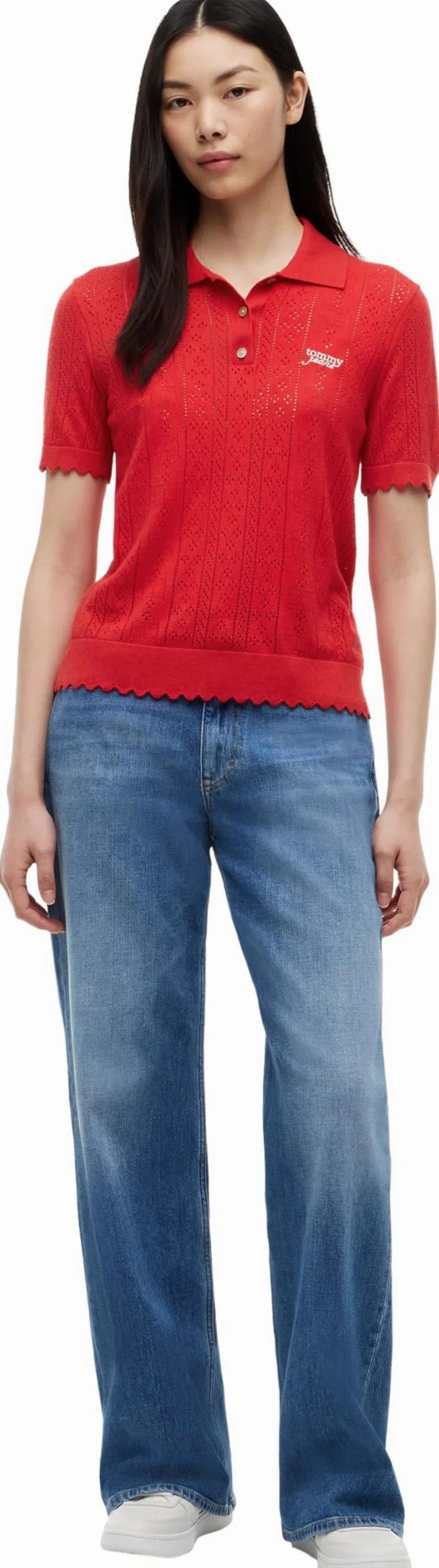 Tommy Jeans Mia Mr Rlxd Str Bi0134 Co Dw0dw20062 - Prosty Kobiety