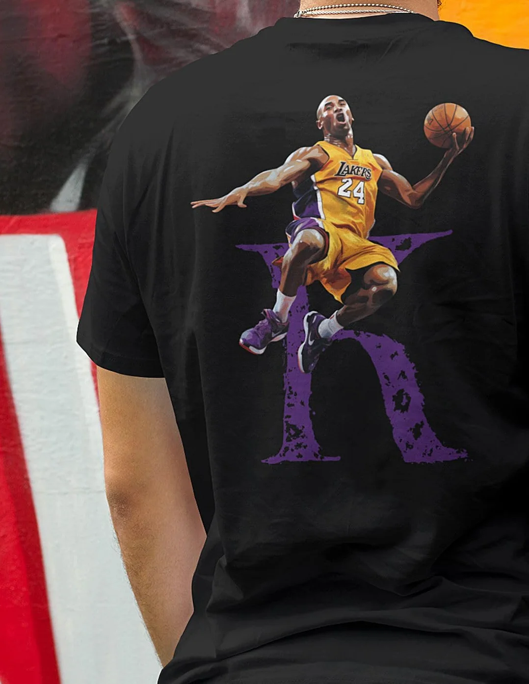 Męska koszulka Believe in Yourself - K 24 mistrzowie koszykówki NBA Koszykówka