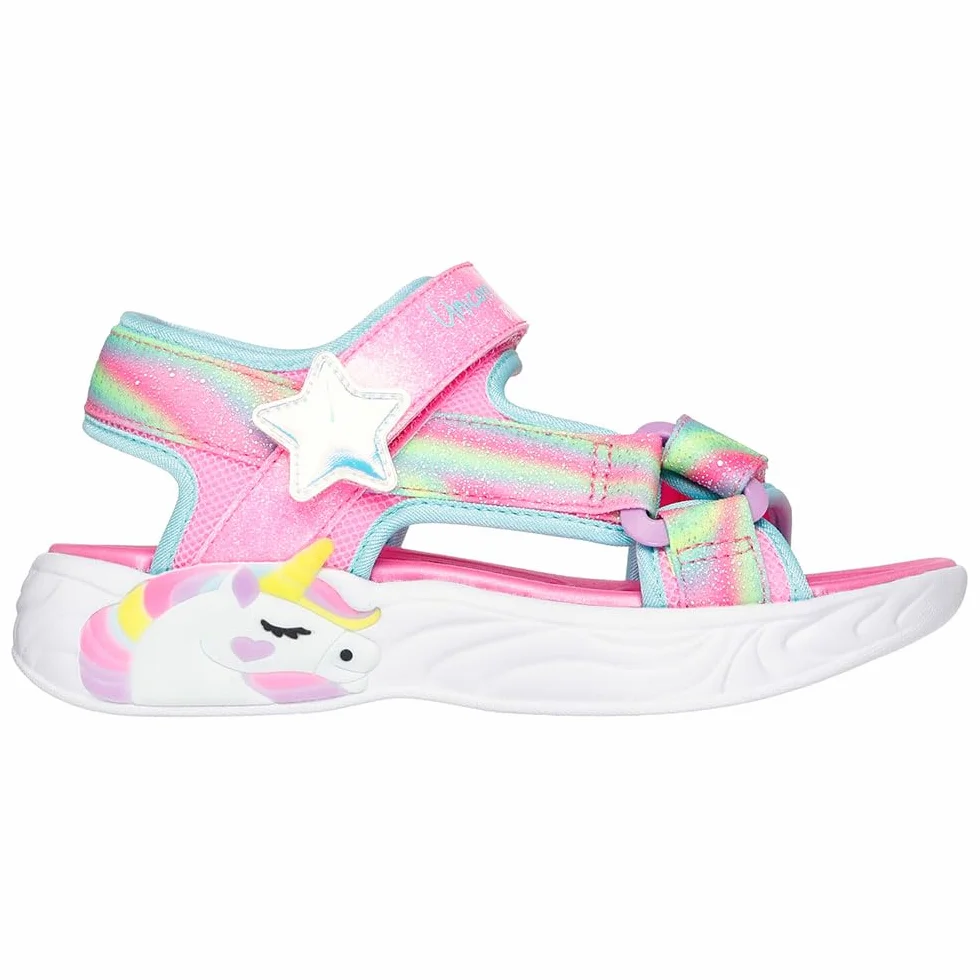 Skechers Dziewczynki Unicorn Dreams Sandal Dreamy UnicornsSandał płaski