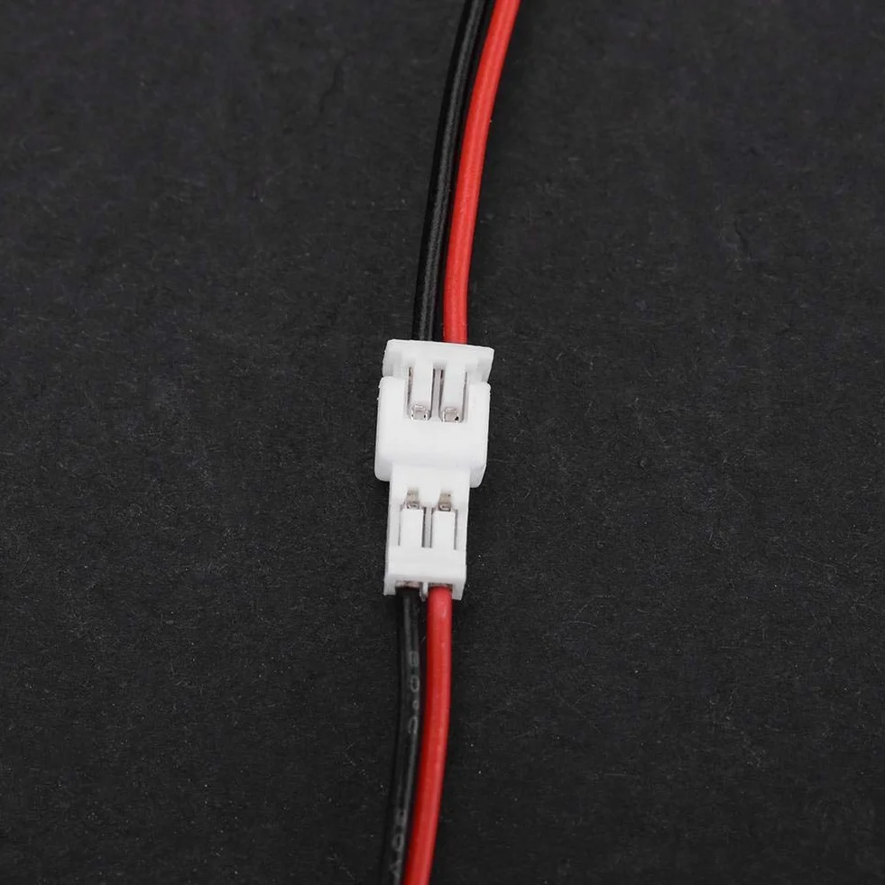 MAGT Złącze JST 1,25 mm z drutem, 20 zestawów/jednostka Micro JST Złącze 1,25 mm męskie/żeńskie 2-pinowe z kablem(2Pin)