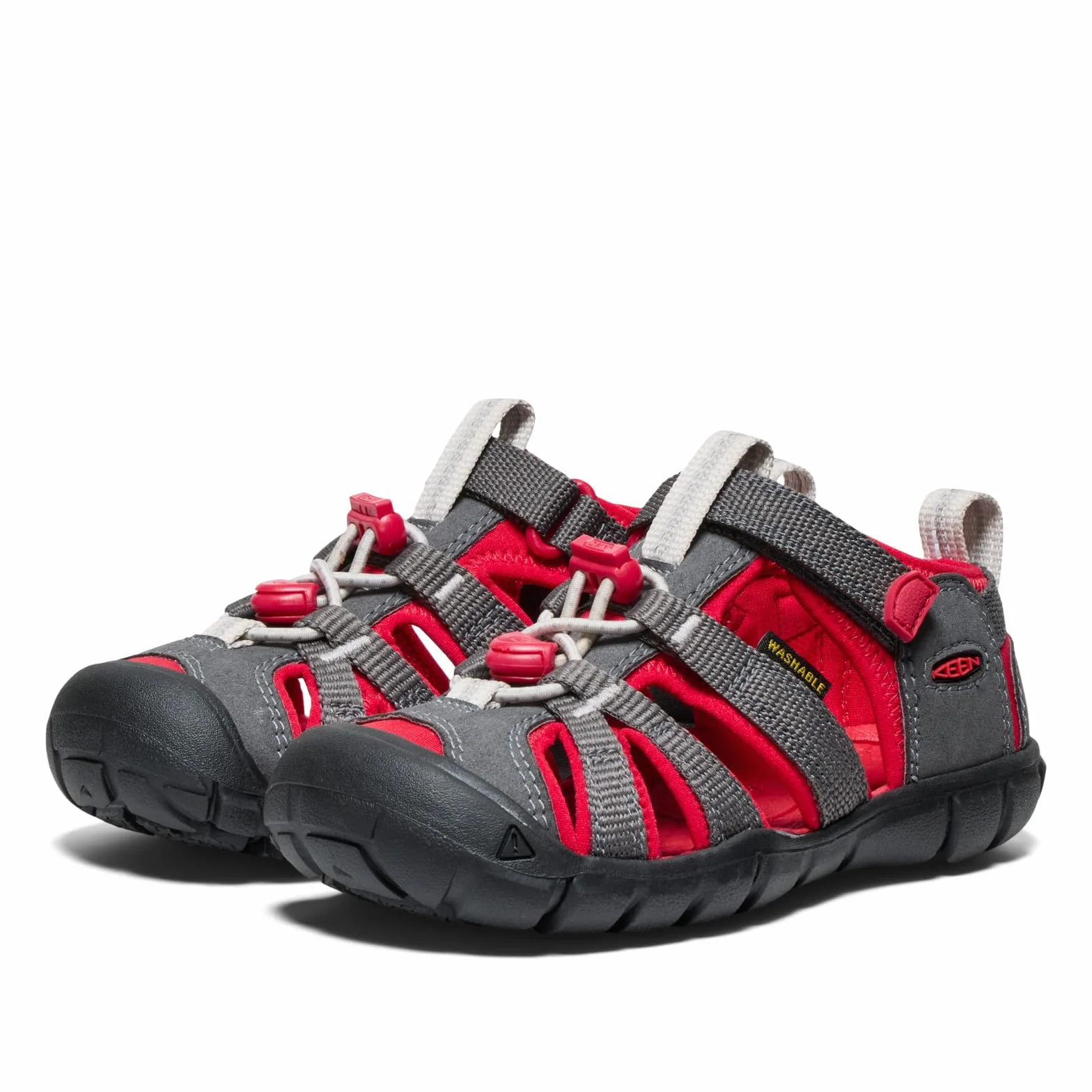 KEEN Sandały dziecięce Seacamp 2 CNX Czerwony 9 UK Child