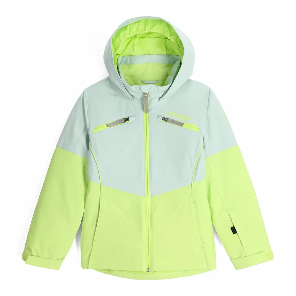 Spyder CAMILLE JACKET, Girls, Winter Green, S