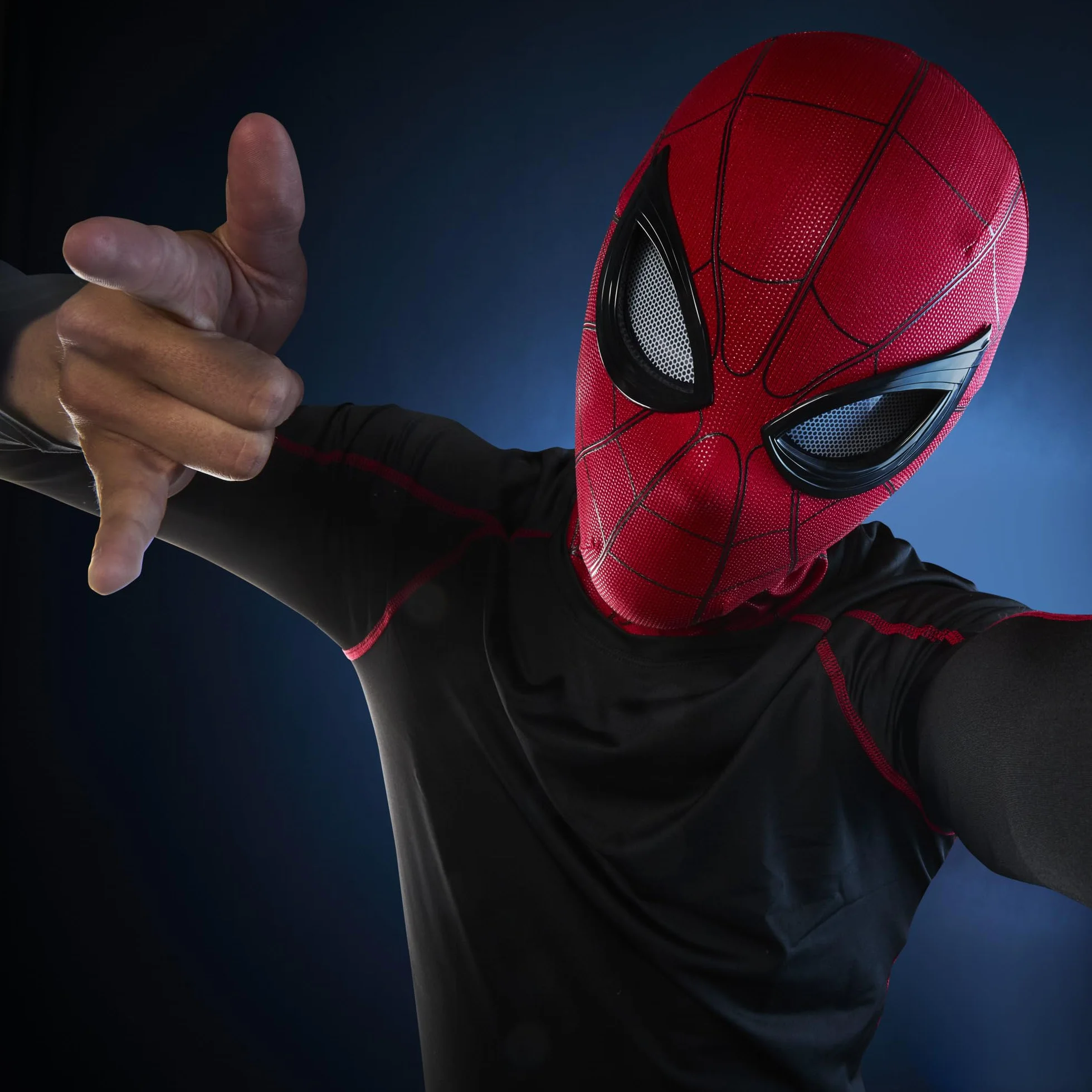 Elektroniczna ekspresyjna maska Spider-Mana z serii Marvel Legends