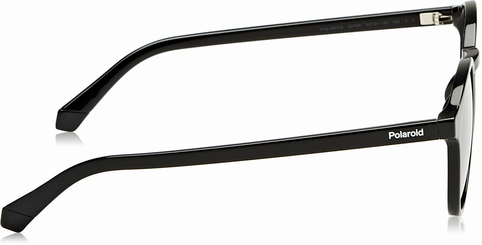 Polaroid Okulary unisex dla dorosłych, czarne, 50