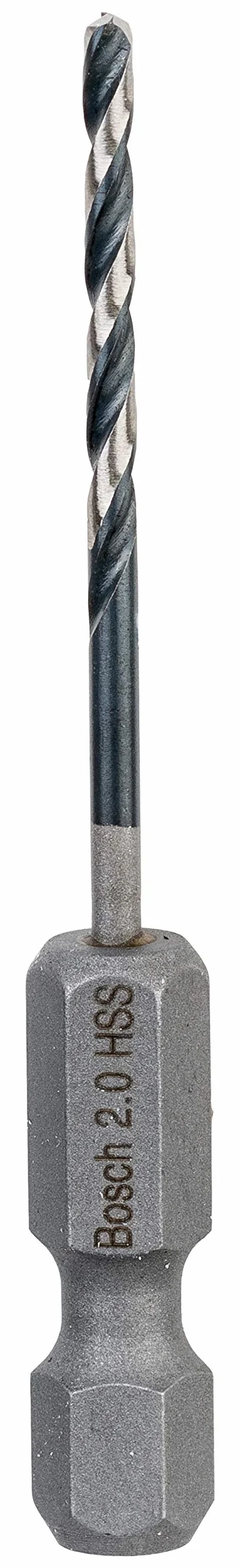 Bosch Professional 2608577045 Impact Control HSS wiertło spiralne (do metalu, 2 x 24 x 60 mm, akcesoria wiertarki udarowej)