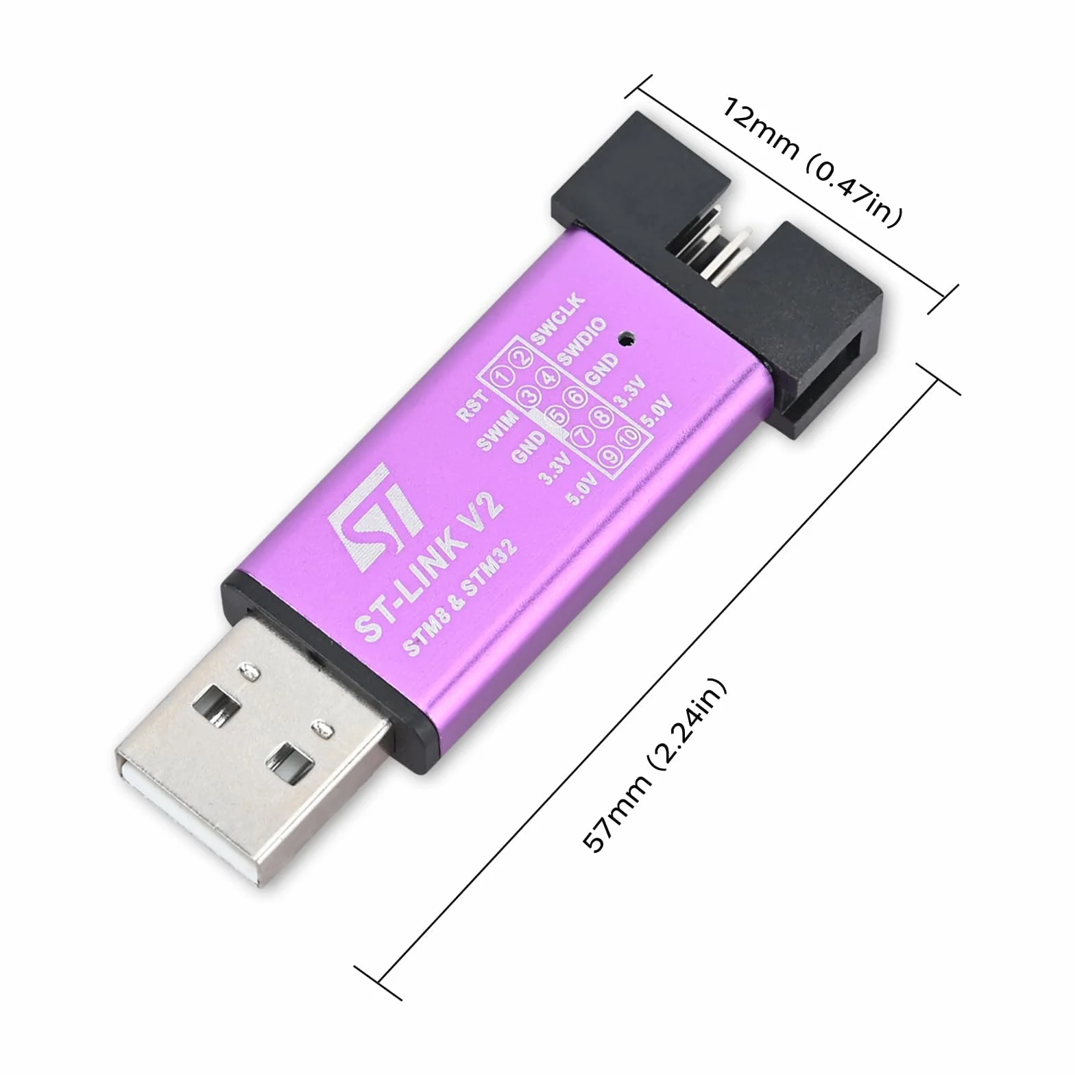 F103C8T6 ST-Link V2 emulator do pobrania programator z przewodami