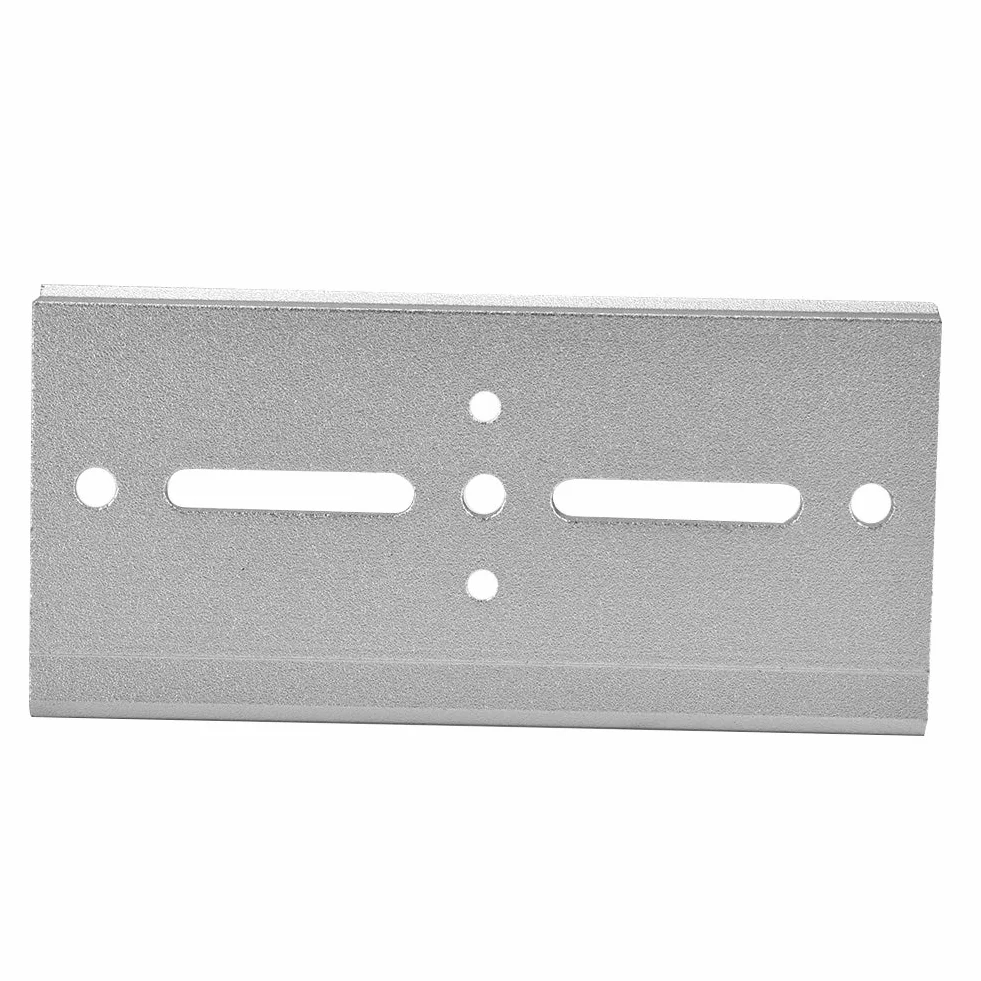 Aluminiowy zacisk montażowy na szynę DIN 35 mm do mocowania przekaźników
