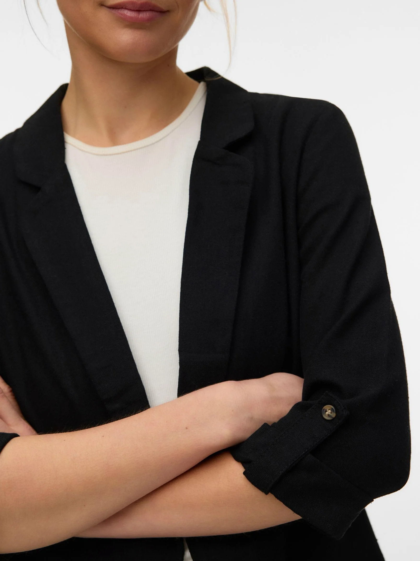 VERO MODA Blezerek Kobiety Vmjesmilo 3/4 Loose Blazer Wvn Ga Noos