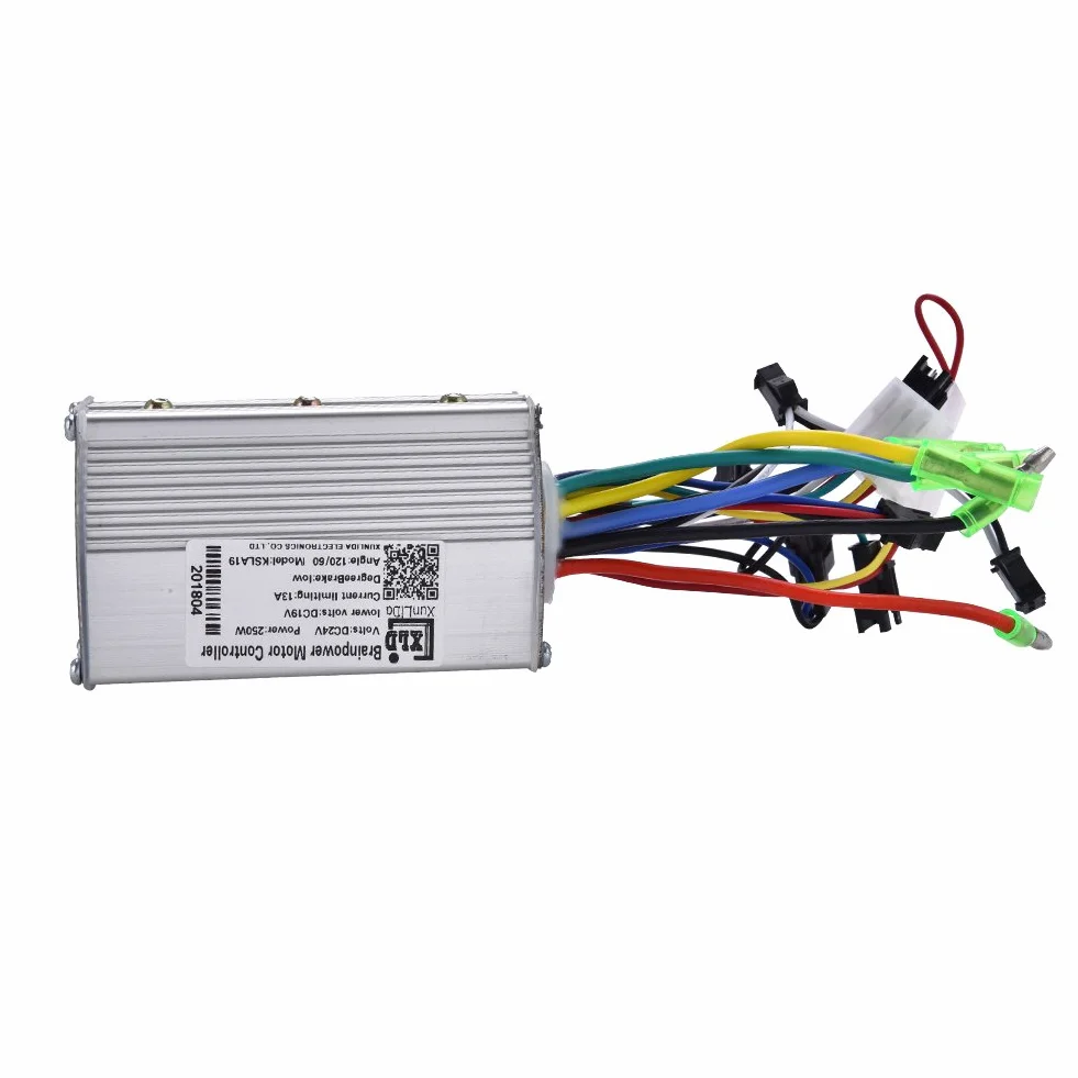 24 V 13 A 250 W bezszczotkowy sterownik silnika ze stopu aluminium, regulator prędkości silnika do roweru elektrycznego, hulajnogi elektrycznej