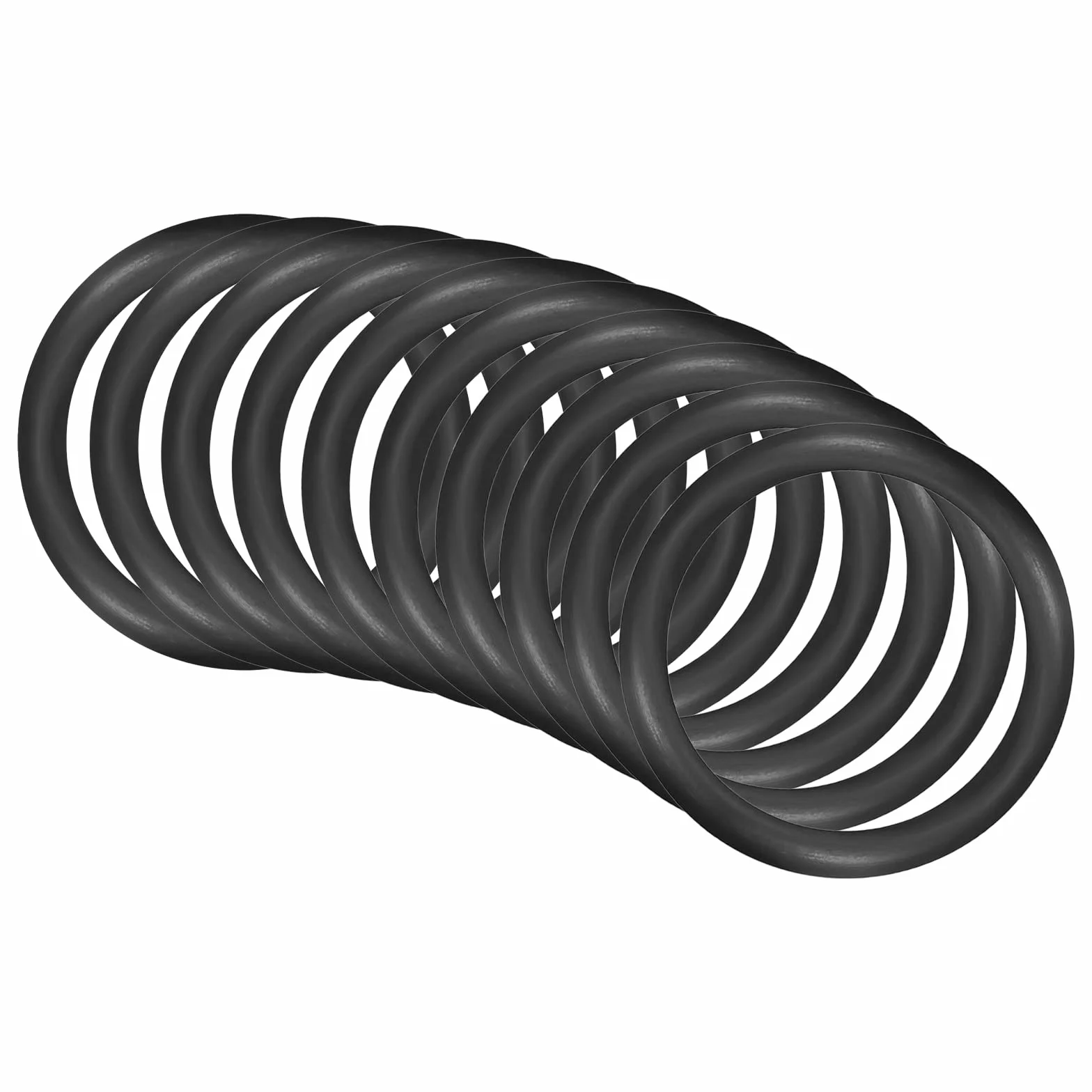 QUARKZMAN 10 sztuk uszczelek z kauczuku nitrylowego o-ring okrągły gumowy pierścień uszczelniający 33 mm x 25 mm x 4 mm do kranu hydraulicznego uszczelnienia połączeń, czarne