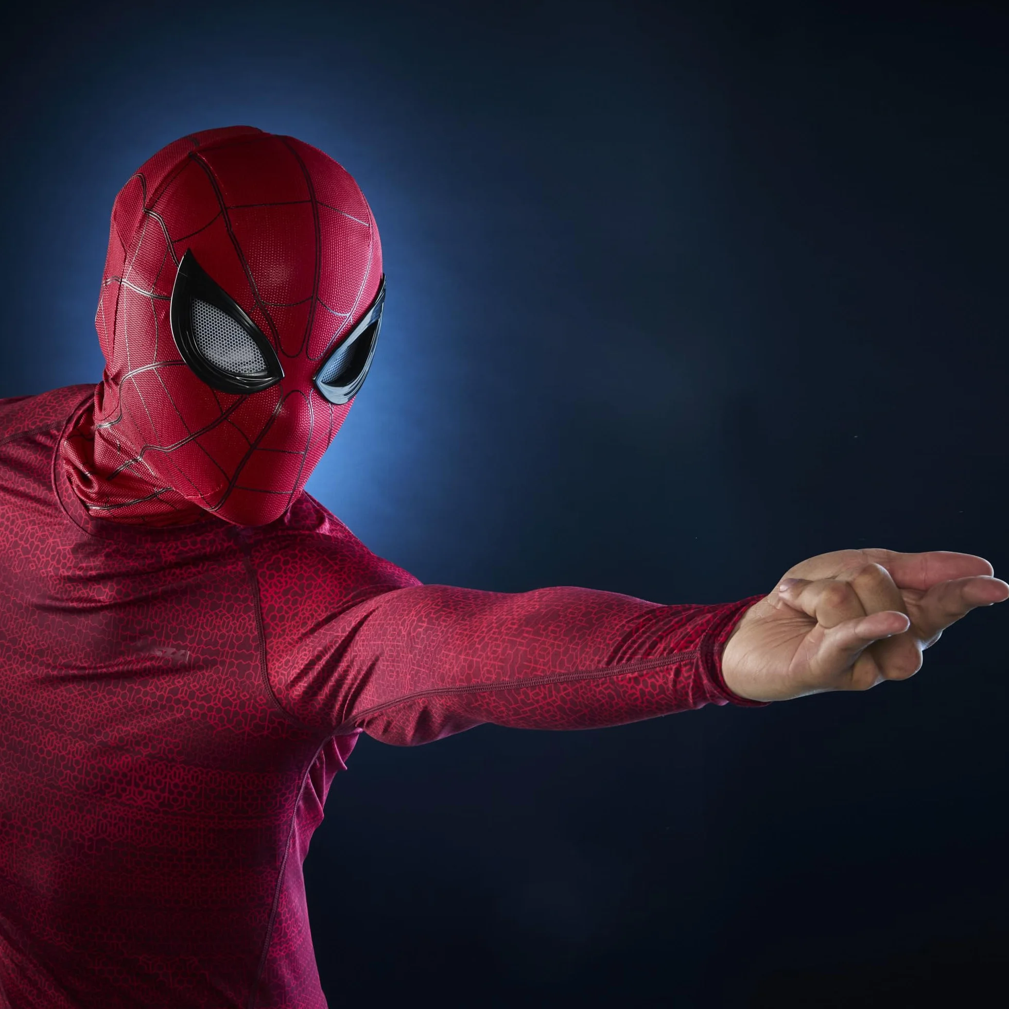 Elektroniczna ekspresyjna maska Spider-Mana z serii Marvel Legends