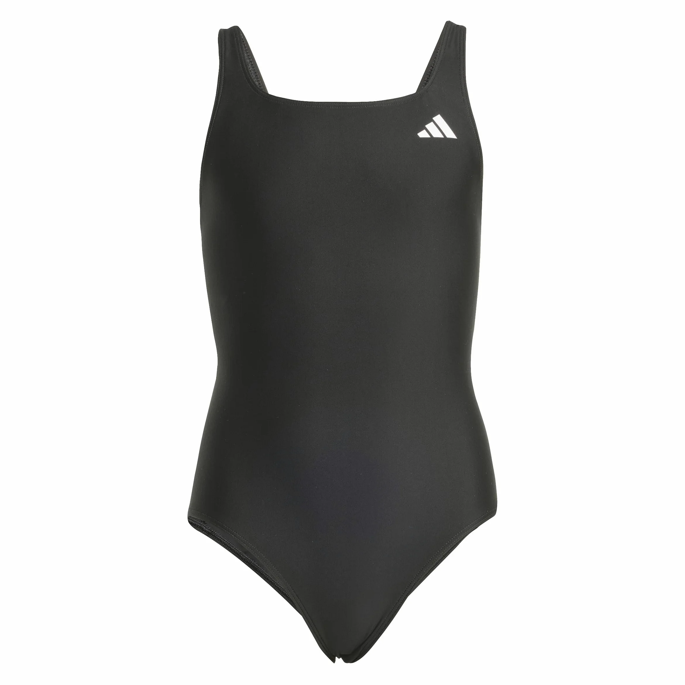 adidas Dziewczynki V-Back Swimsuit Kids Swimwear, Black, 11-12 Years