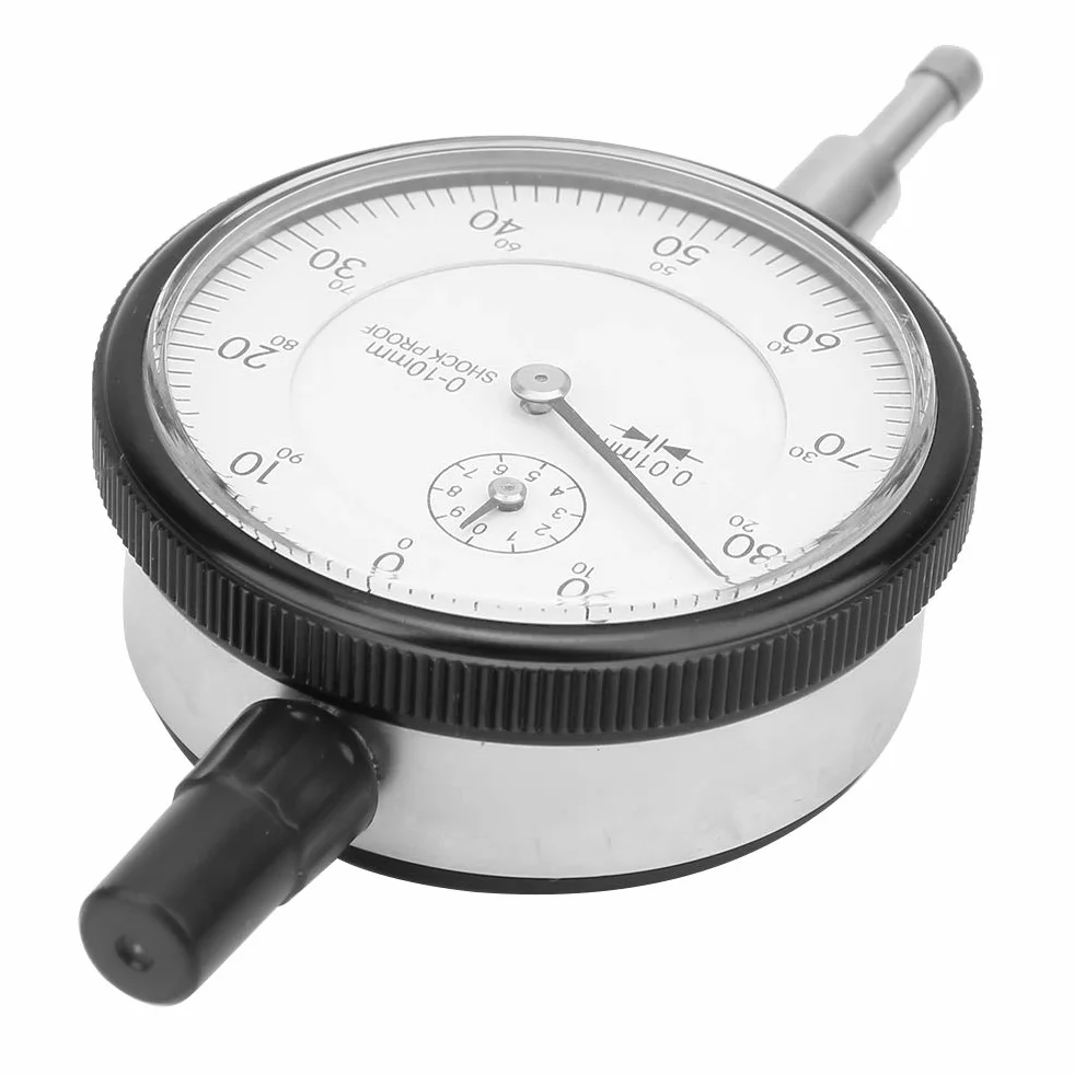 Tarcza, narzędzie pomiarowe, dokładność 0,01 mm, zakres 0-10 mm, wskaźnik tarczy, wyświetlacz mechaniczny, radełkowana konstrukcja, wysokiej jakości aluminiowa obudowa nie rdzewieje