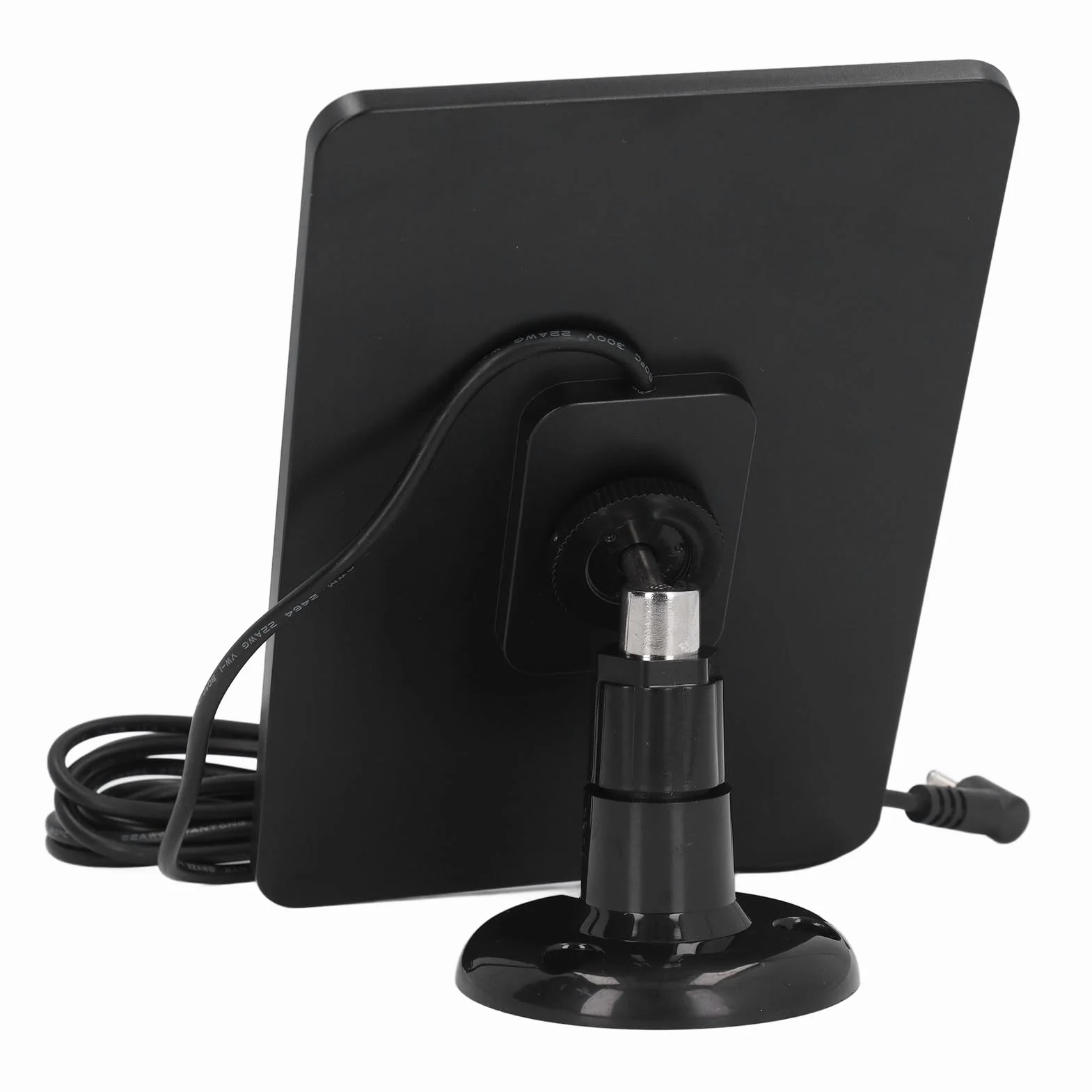 Panel słoneczny 10 W do Ring Spotlight Cam, Ring Stick Up Cam, wodoszczelny IP65, odporny na warunki atmosferyczne zewnętrzny panel ładowania solarnego z regulowanym uchwytem, bezpieczny