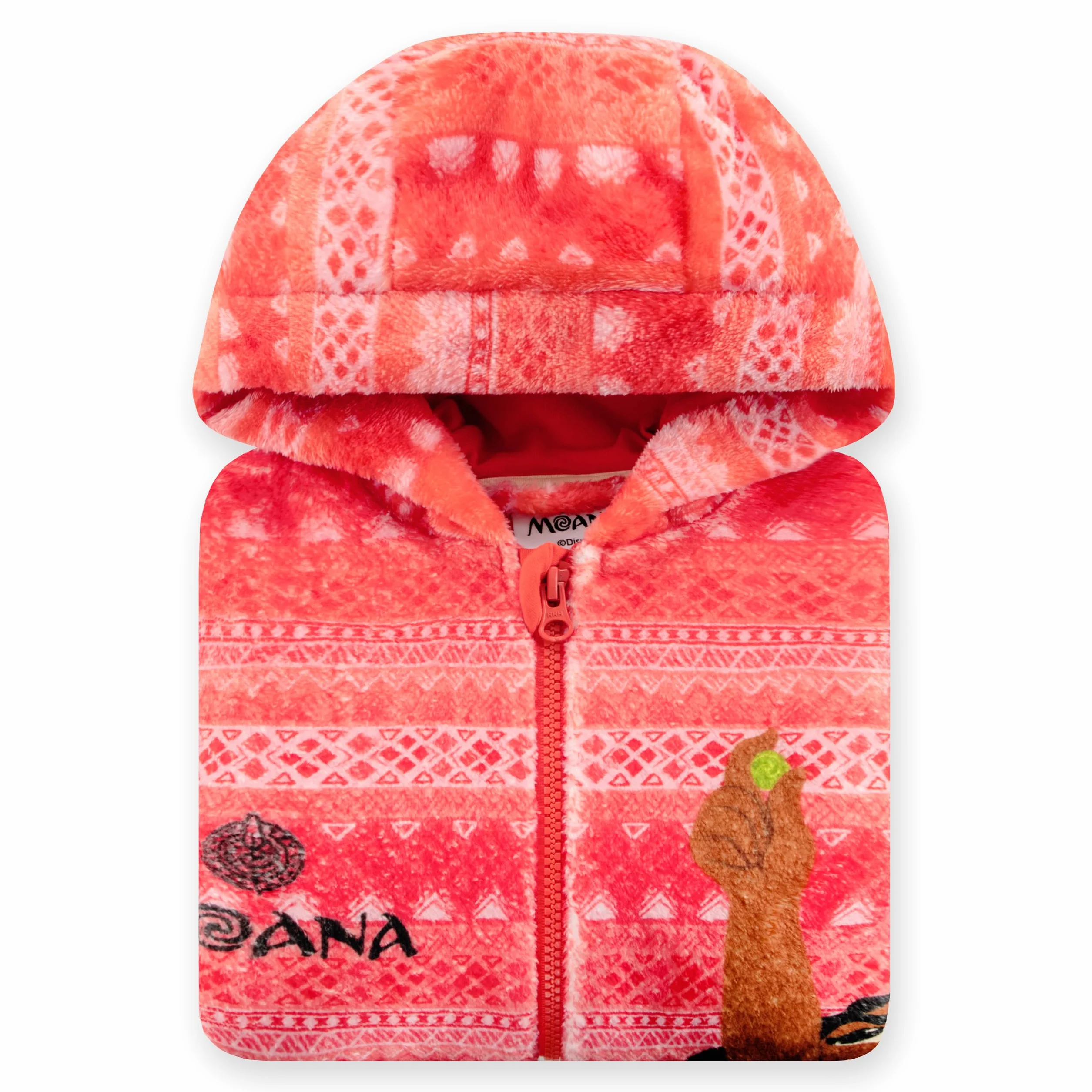 Disney Onesie Dziewczynek Moana, Onesies Dzieci księżniczki, Fleece Onesies dla dziewczynek, Moana Piżama