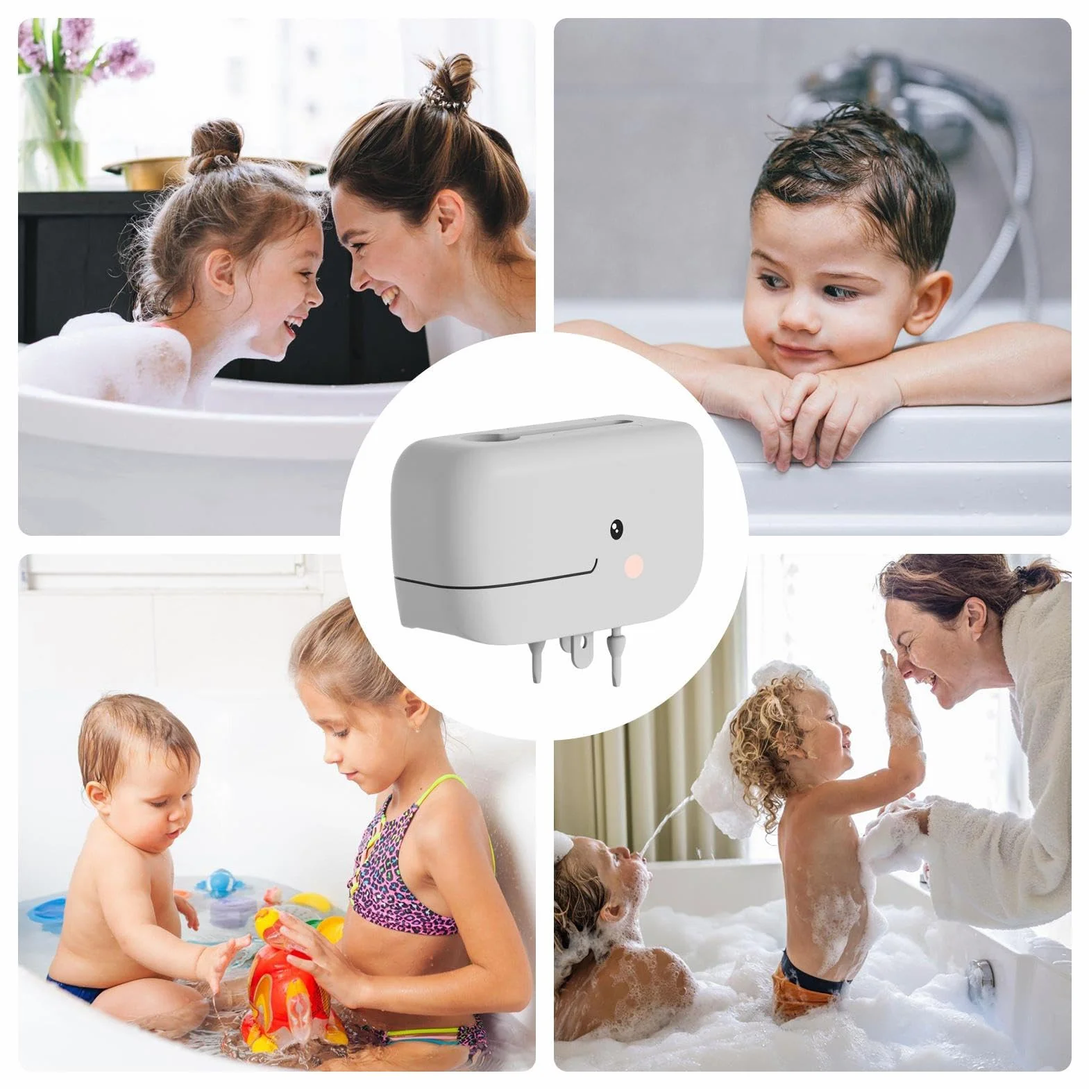 Os?ona wylewki do wanienki dla dzieci, silikonowa os?ona kranu Wylewka wanny, os?ona kranu bezpiecze?stwa dla dzieci, zabezpieczenie antykolizyjne Baby Shower, os?ona kranu wanny dla dzieci do ?azienk