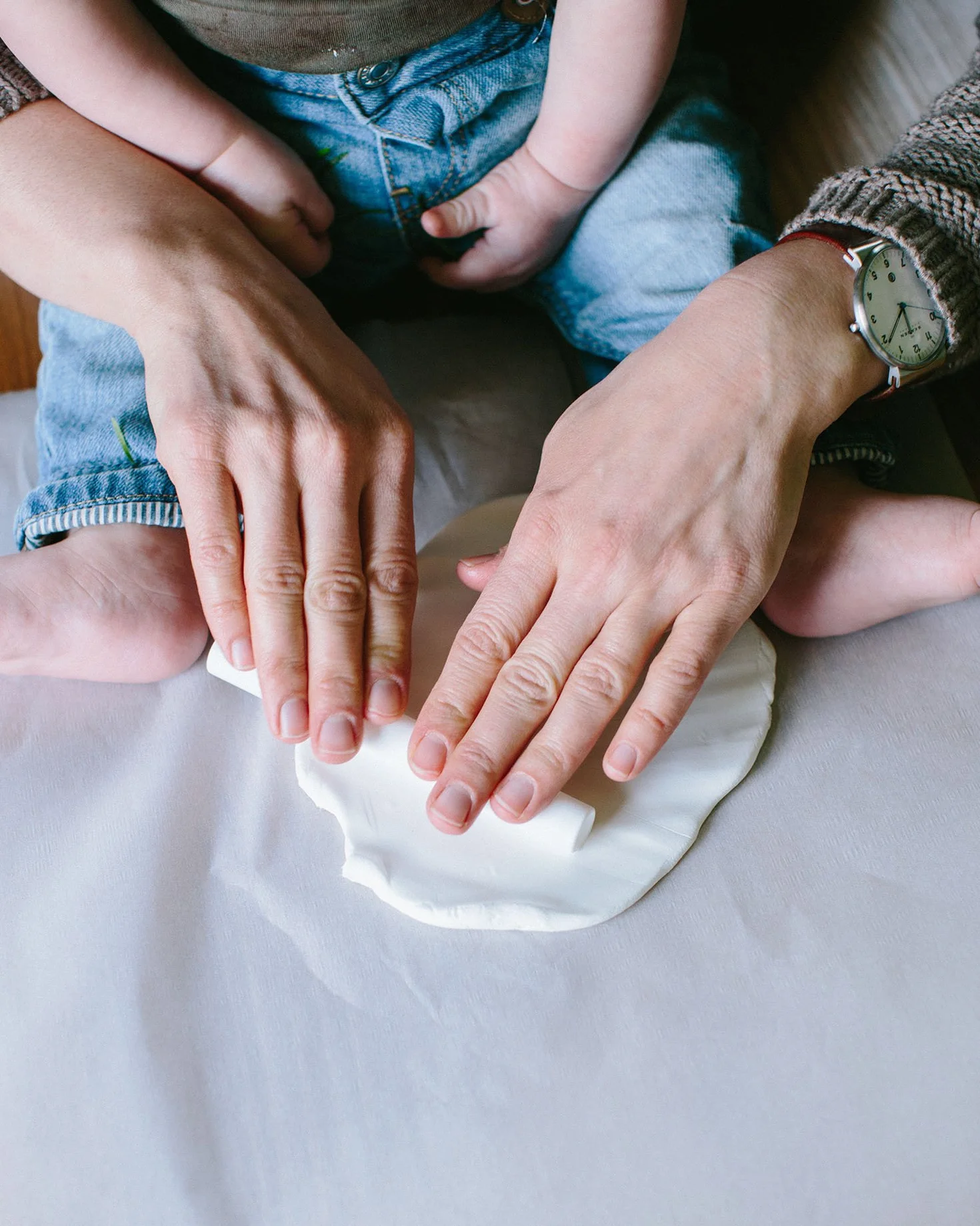 Pearhead Odciski niemowląt noworodka odcisk dłoni i odcisk stopy luksusowa ramka na pamiątkę, nowa mama prezent na niedzielę matki, Dzień Matki, P63000-N