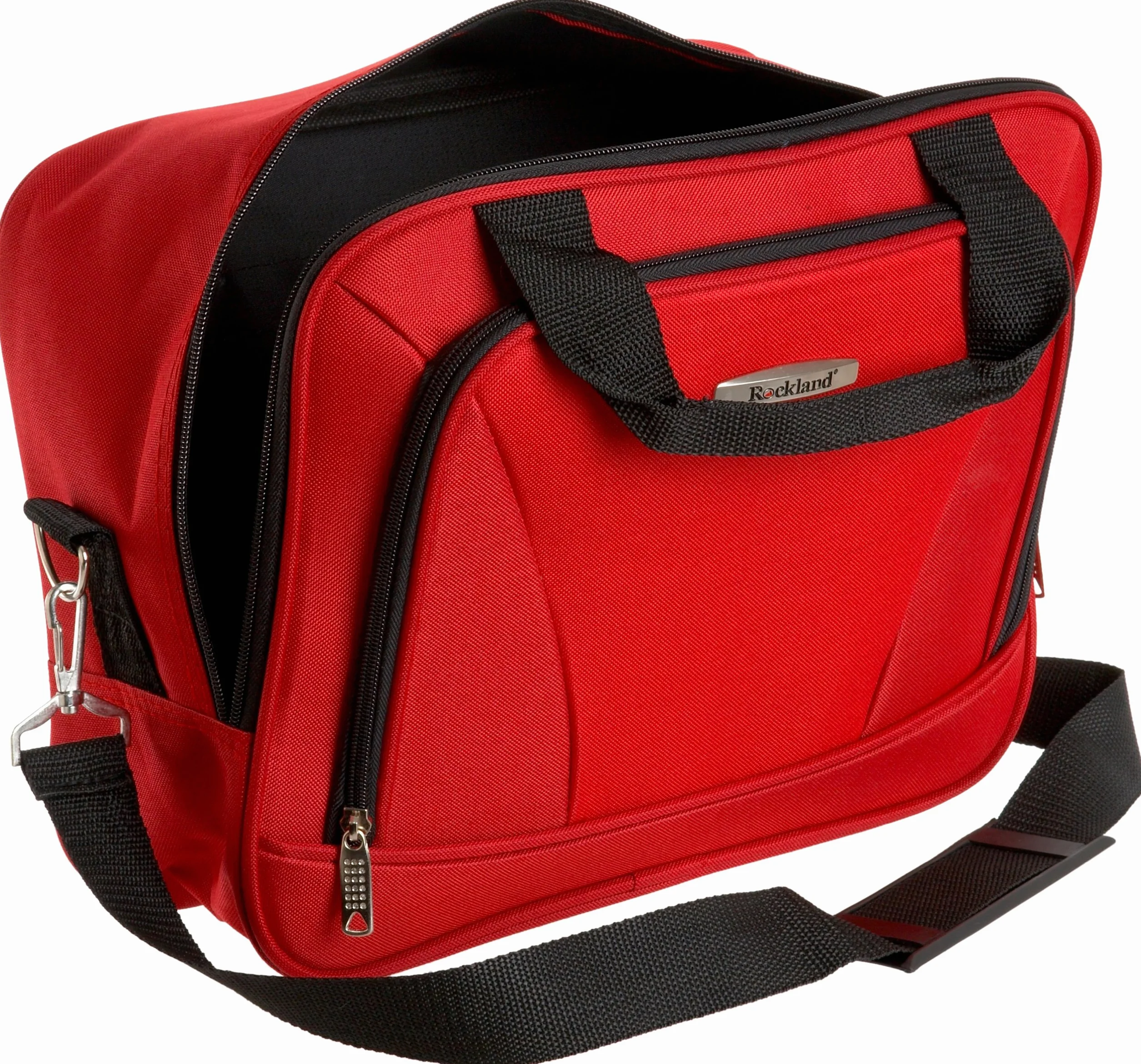 Rockland bagaż podróżny Softside, pionowy, zestaw, Czerwony, 4-Piece Set (14/19/24/28)