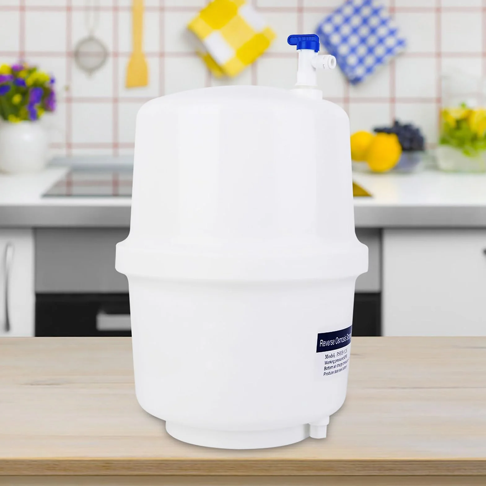 3 ro water tank 2-galonowy Zbiornik Ci?nieniowy na wod?, Zawór Kulowy Odcinaj?cy, Doskona?y dla Systemów Odwróconej Osmozy, Wysokiej Jako?ci z Filters onder gootsteen