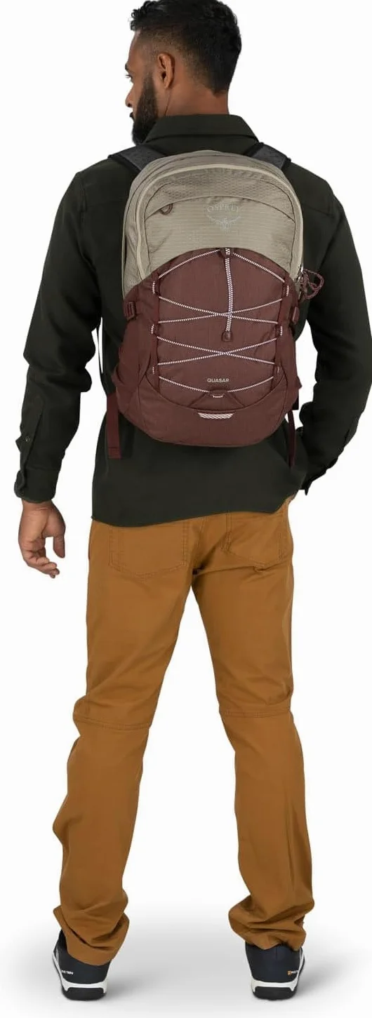OSPREY Quasar Plecak Codzienny Unisex Czarny O/S, Taille unique, Casual
