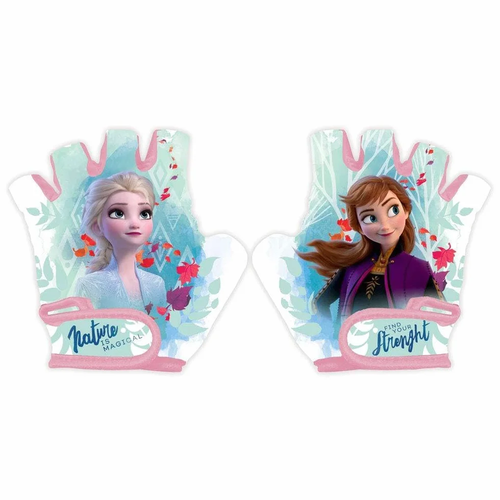 Frozen II dziewczęce rękawiczki rowerowe, wielokolorowe, rozmiar S (obwód dłoni ok. 15 cm)